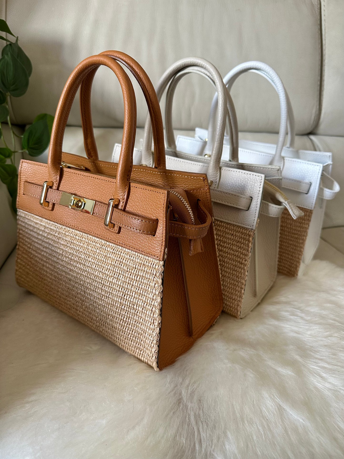💐DIANA medium- raffia