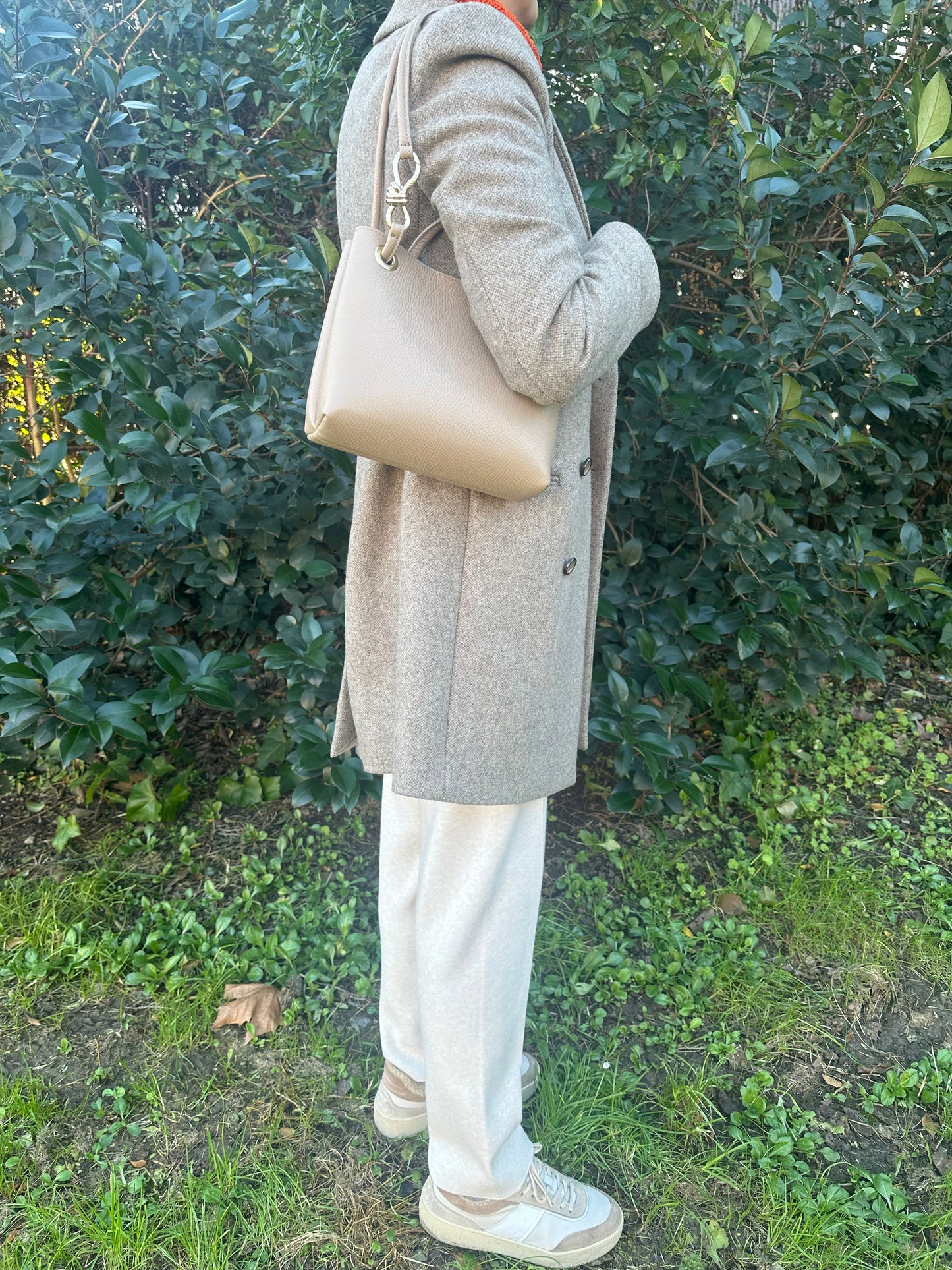 FELIPA small - real leather
