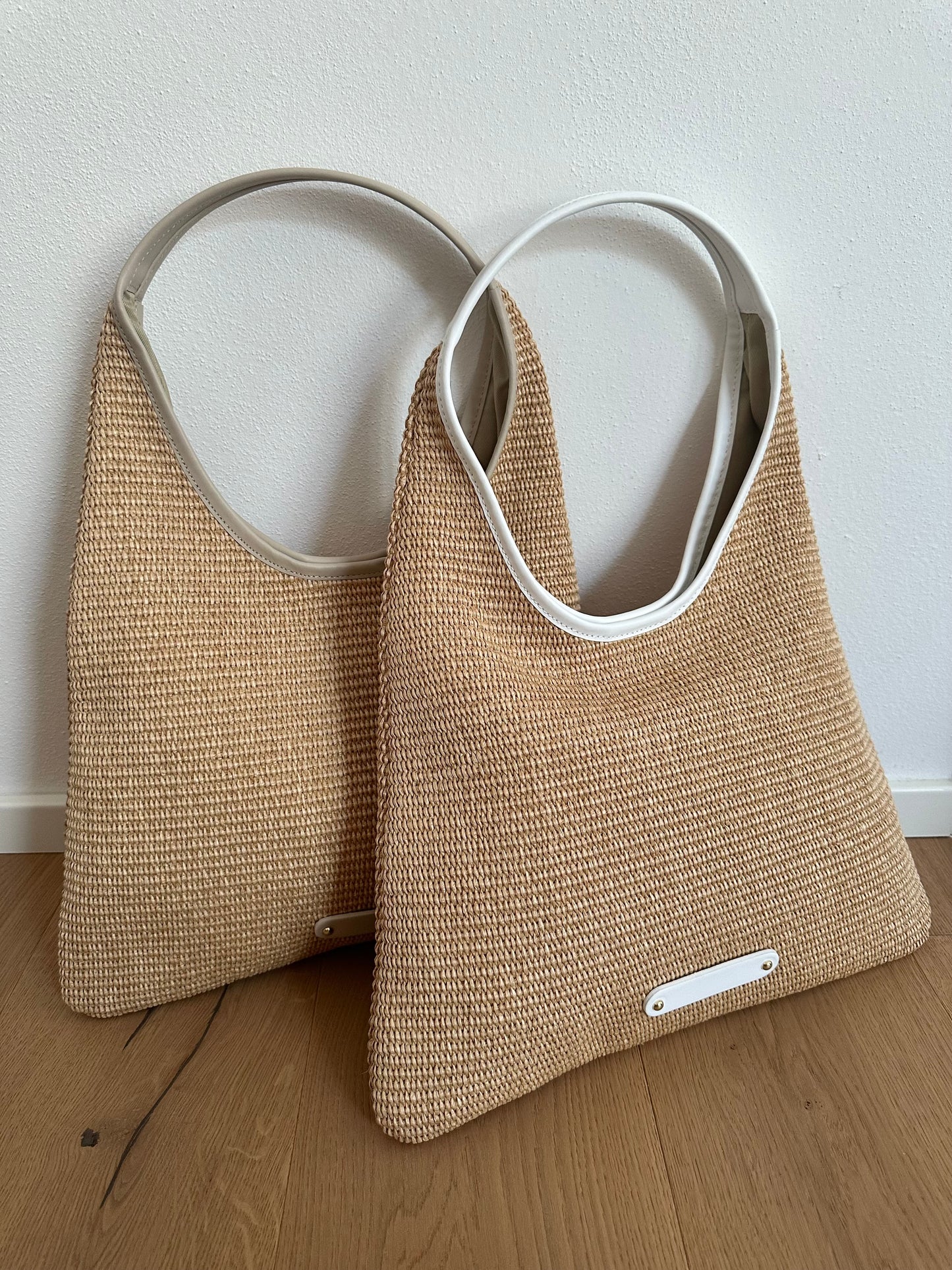 MIREA Classic- rafia hobo bag