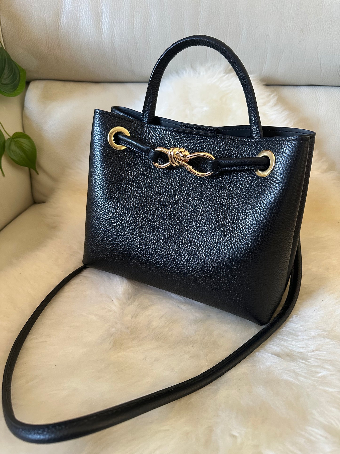 FELIPA small - real leather