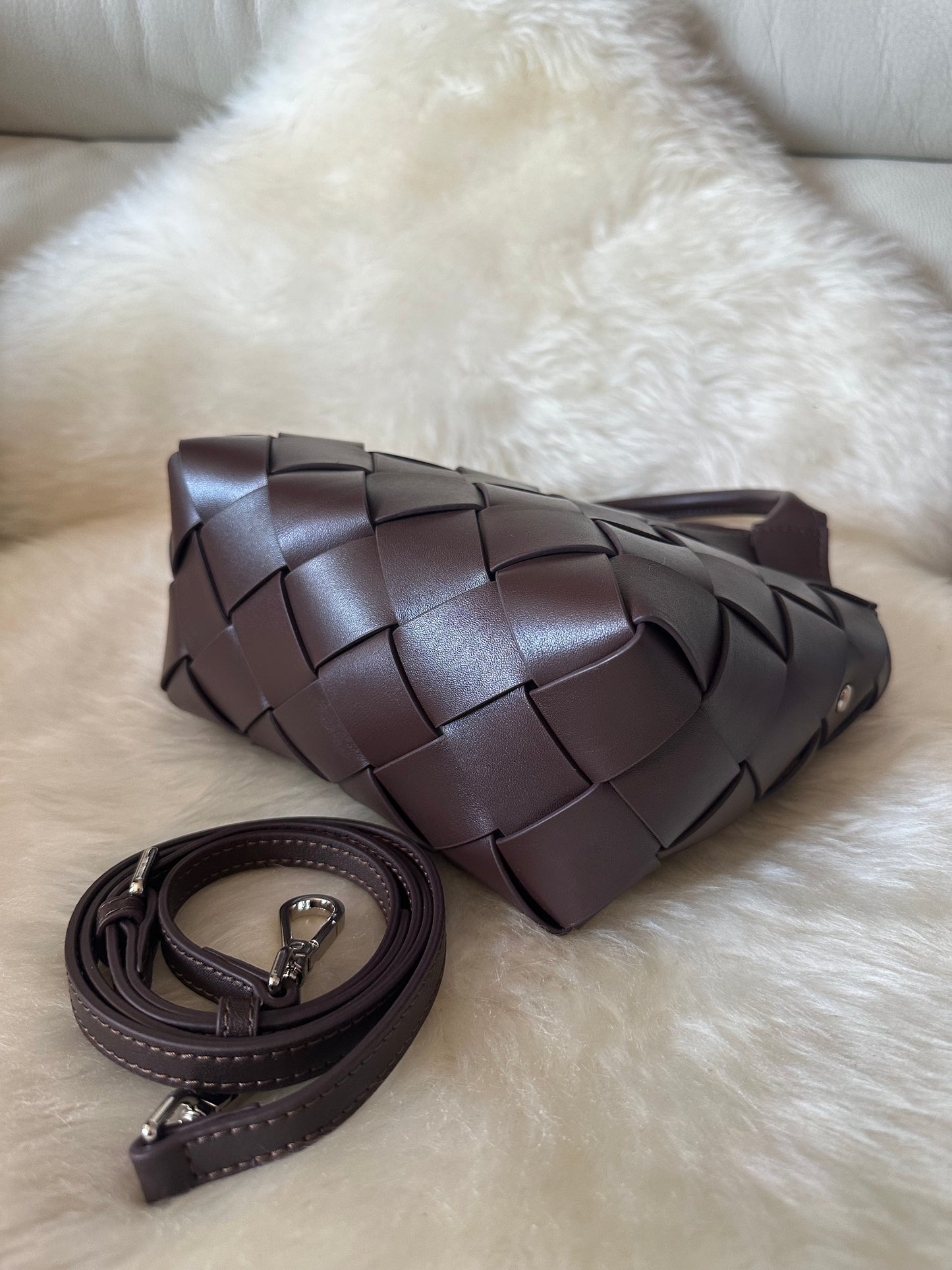 WOVEN small-handbag