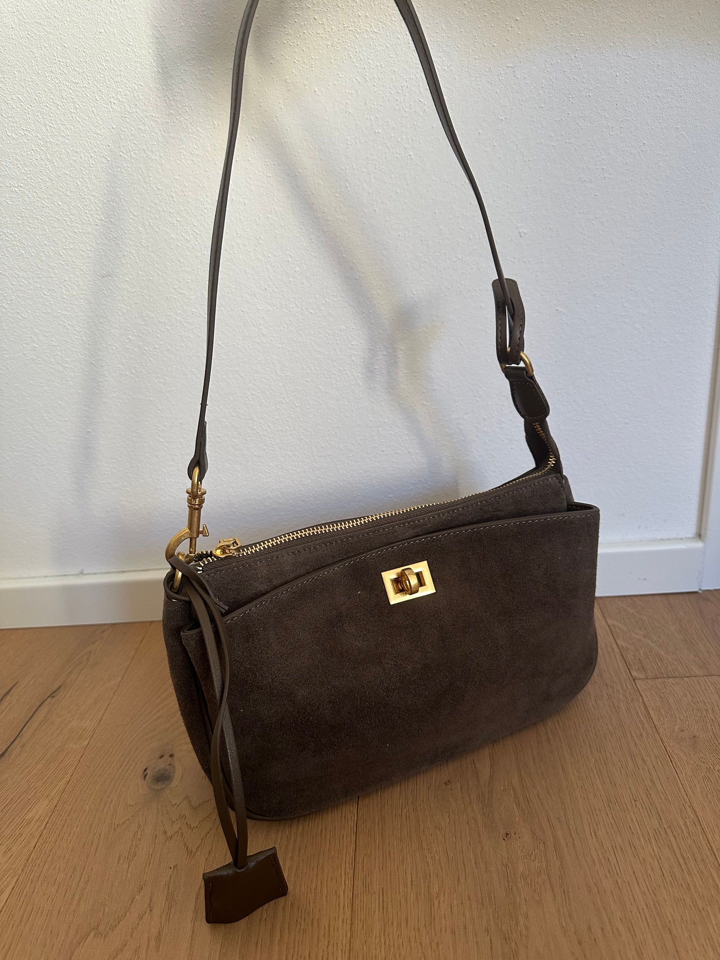 TEXAS pochette- SMALL suede