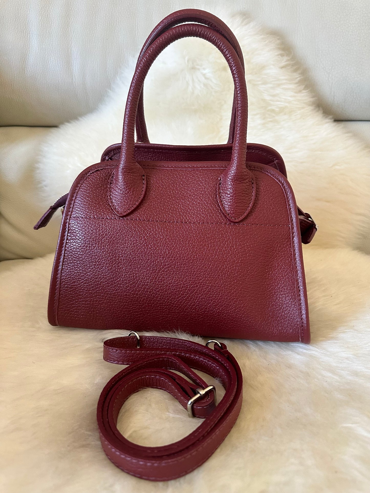 MEGAN small- real leather
