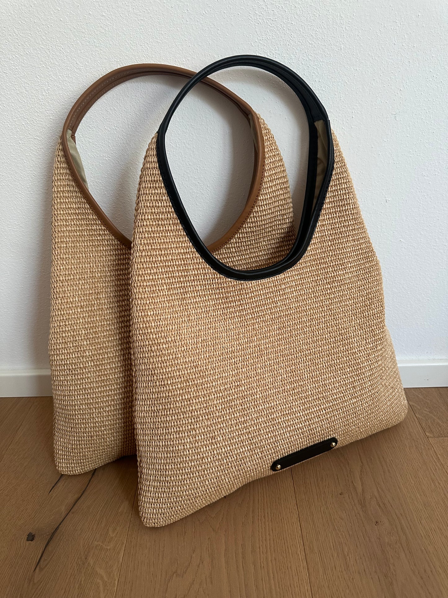 MIREA Classic- rafia hobo bag