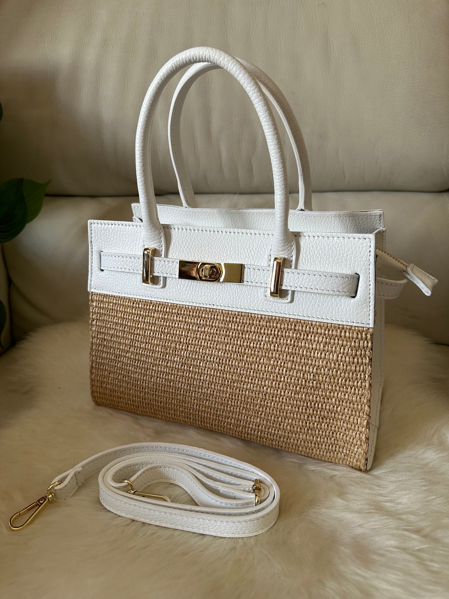 💐DIANA medium- raffia