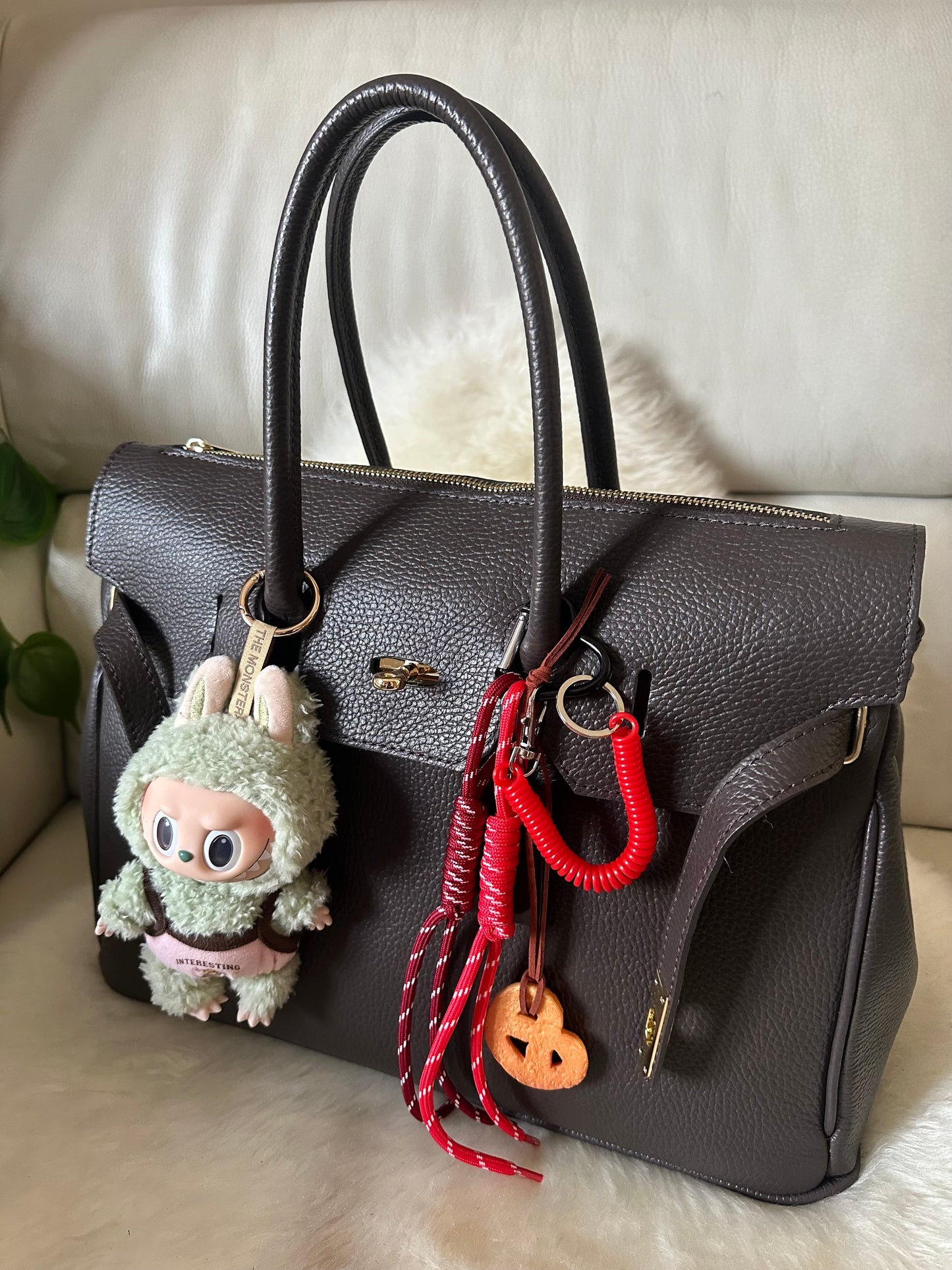 CHARLOTTE- handbag Real leather