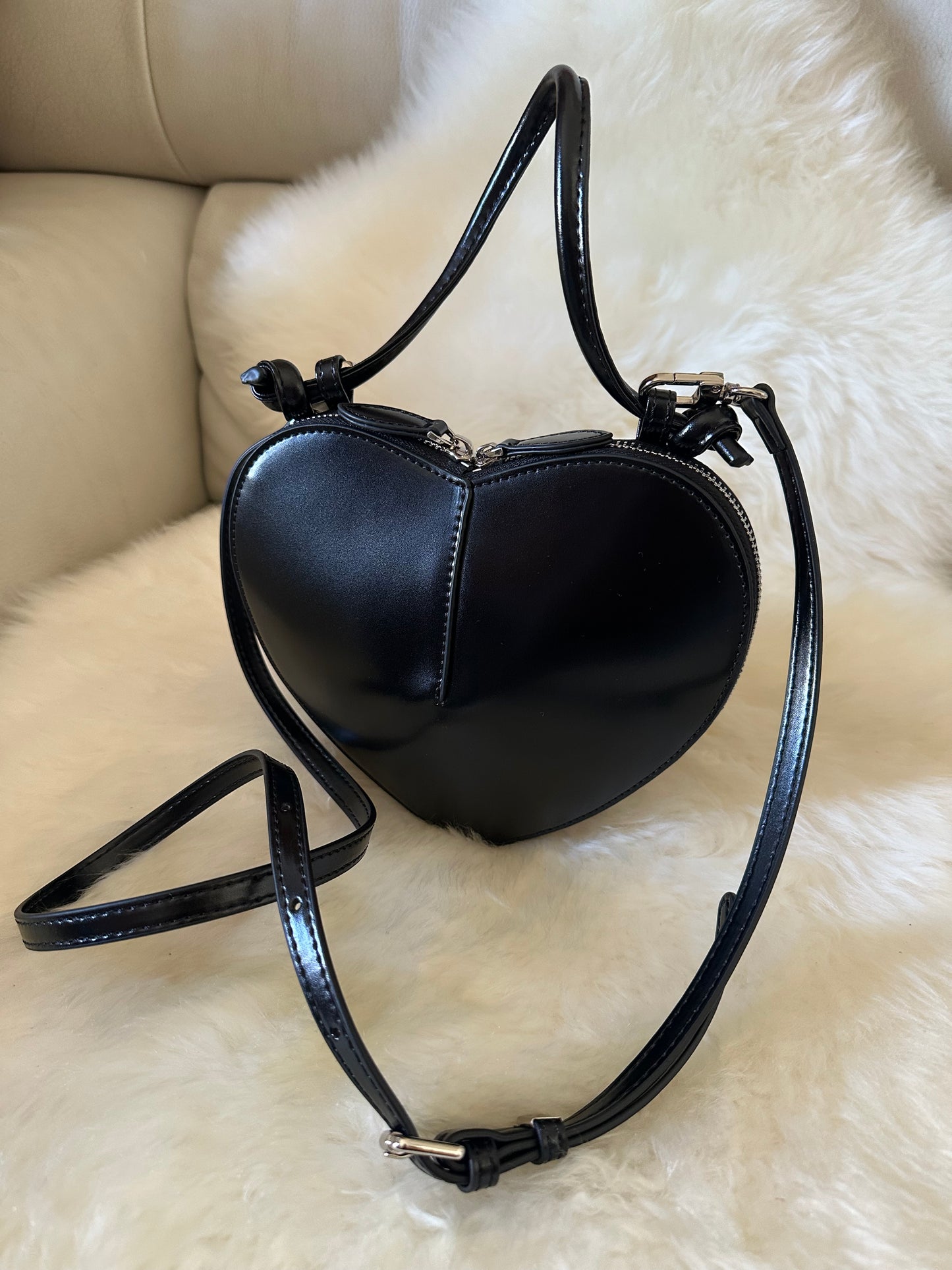 LOVE - real leather handbag