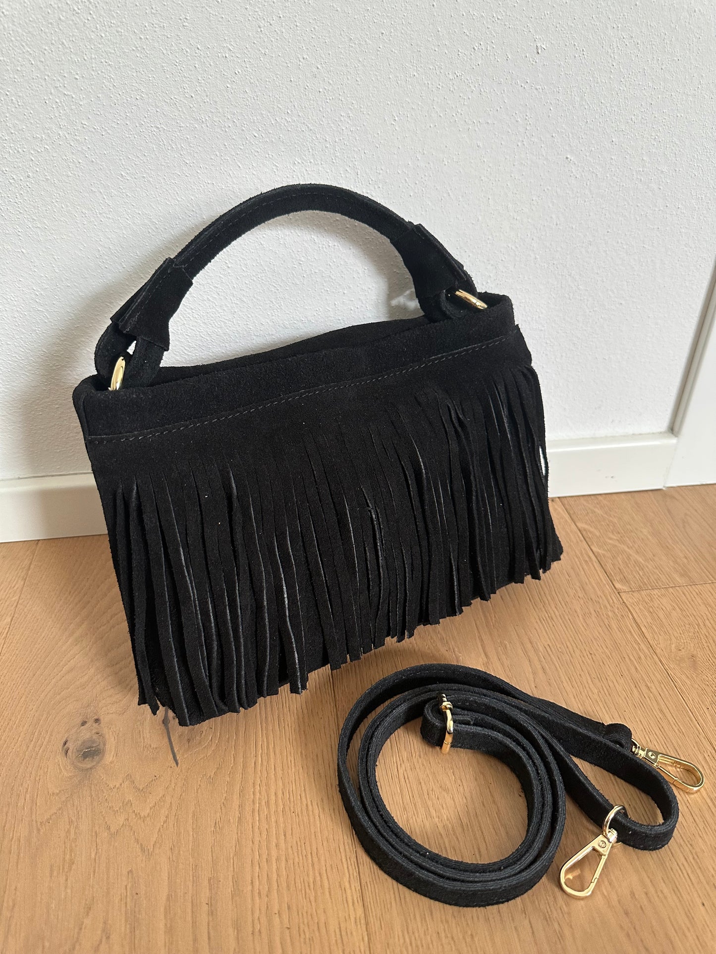MAJE - frange suede