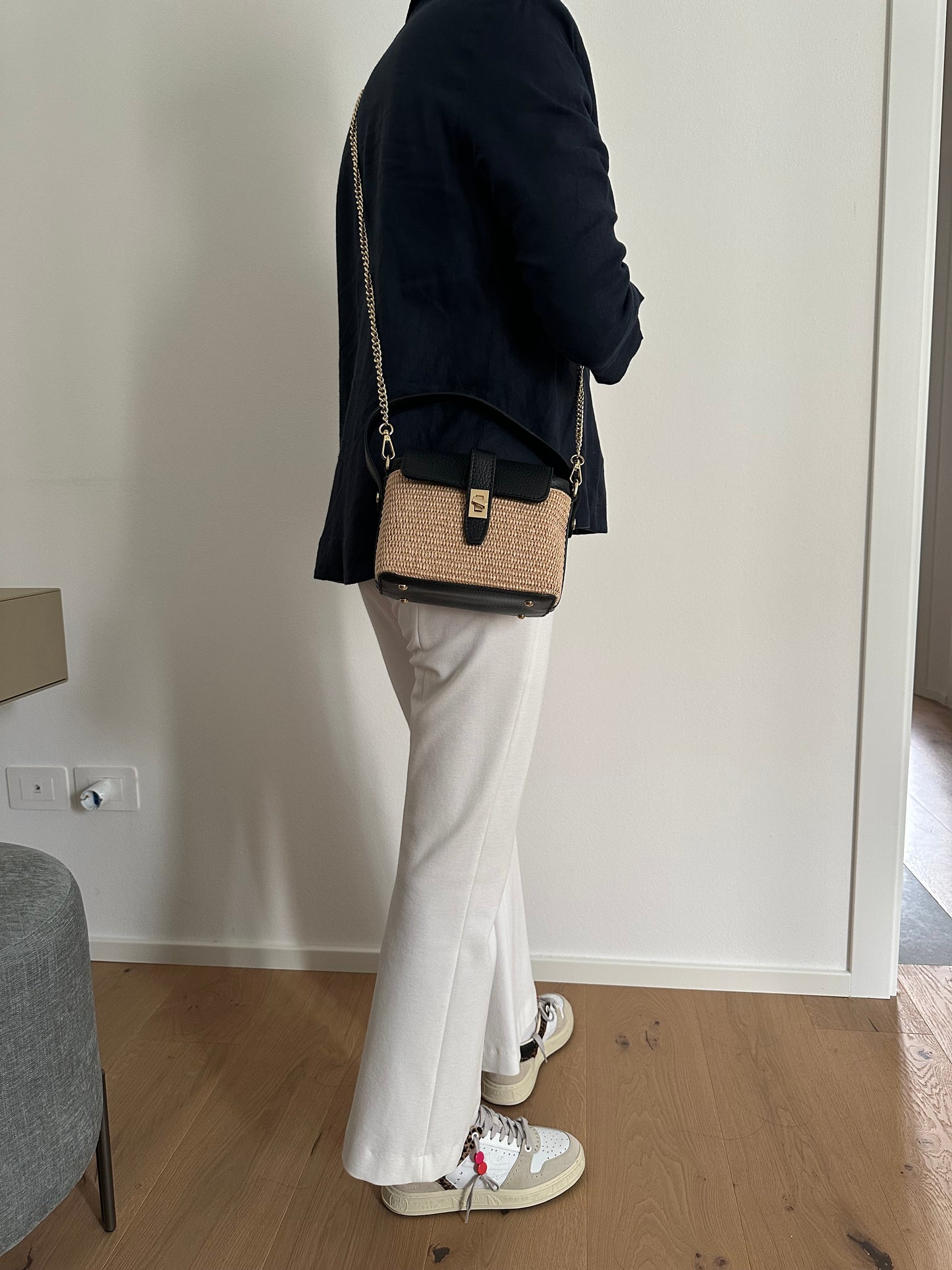 MINNY - raffia handbag