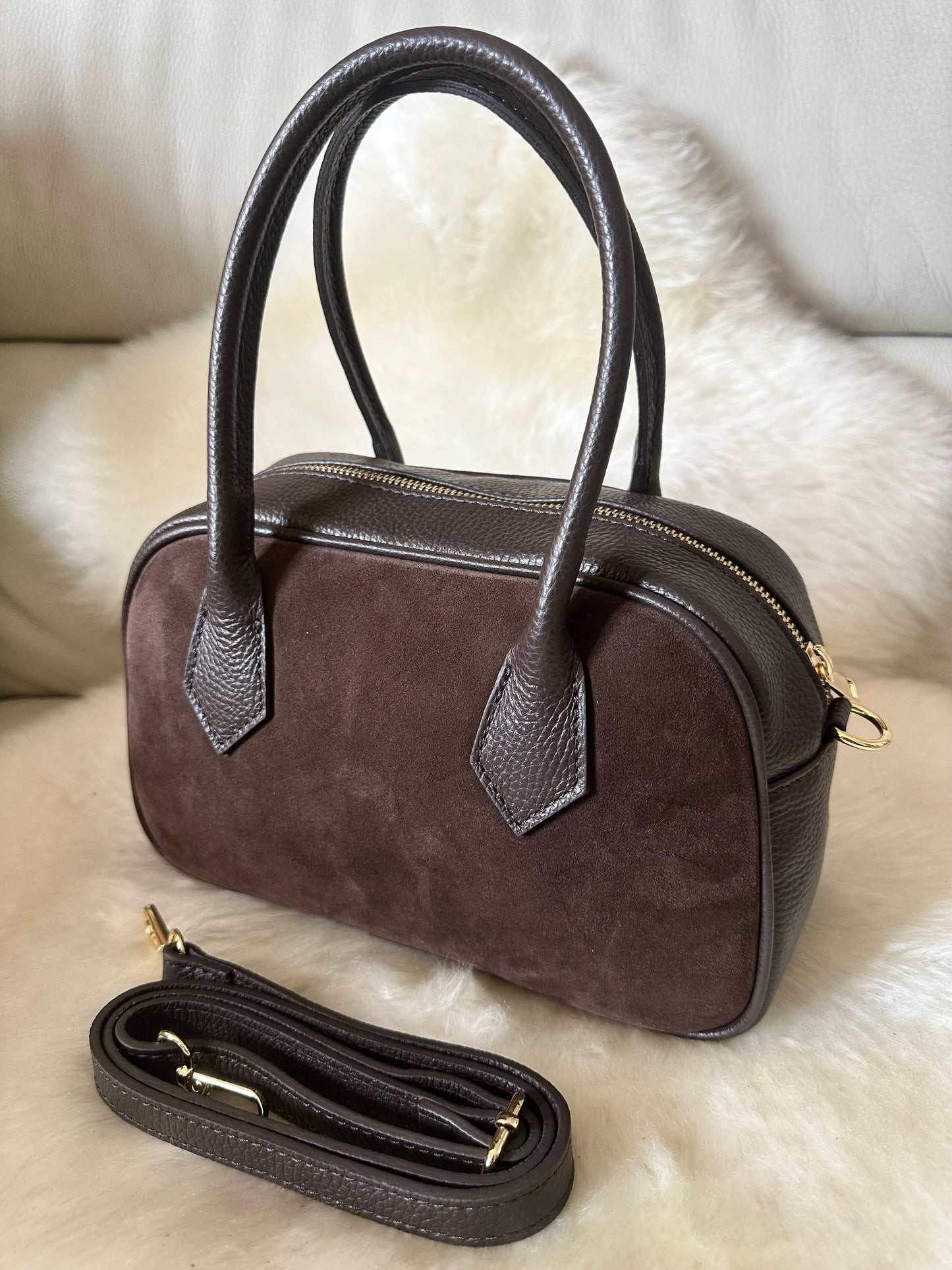 BONNIE - suede trunk