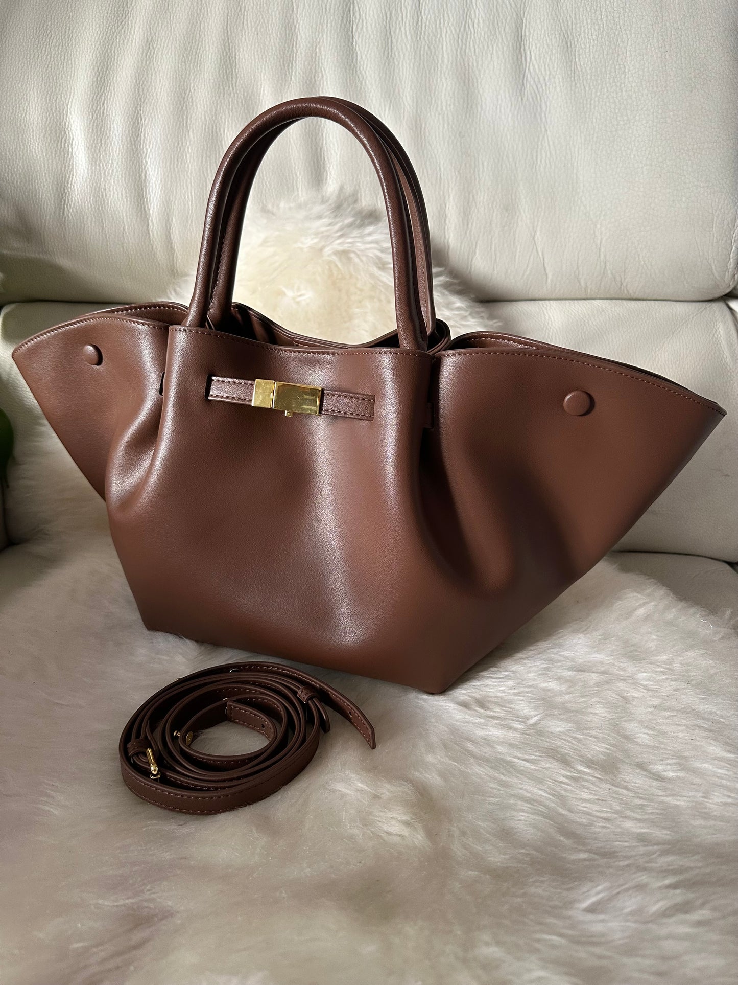 CHRISTIN- Real leather
