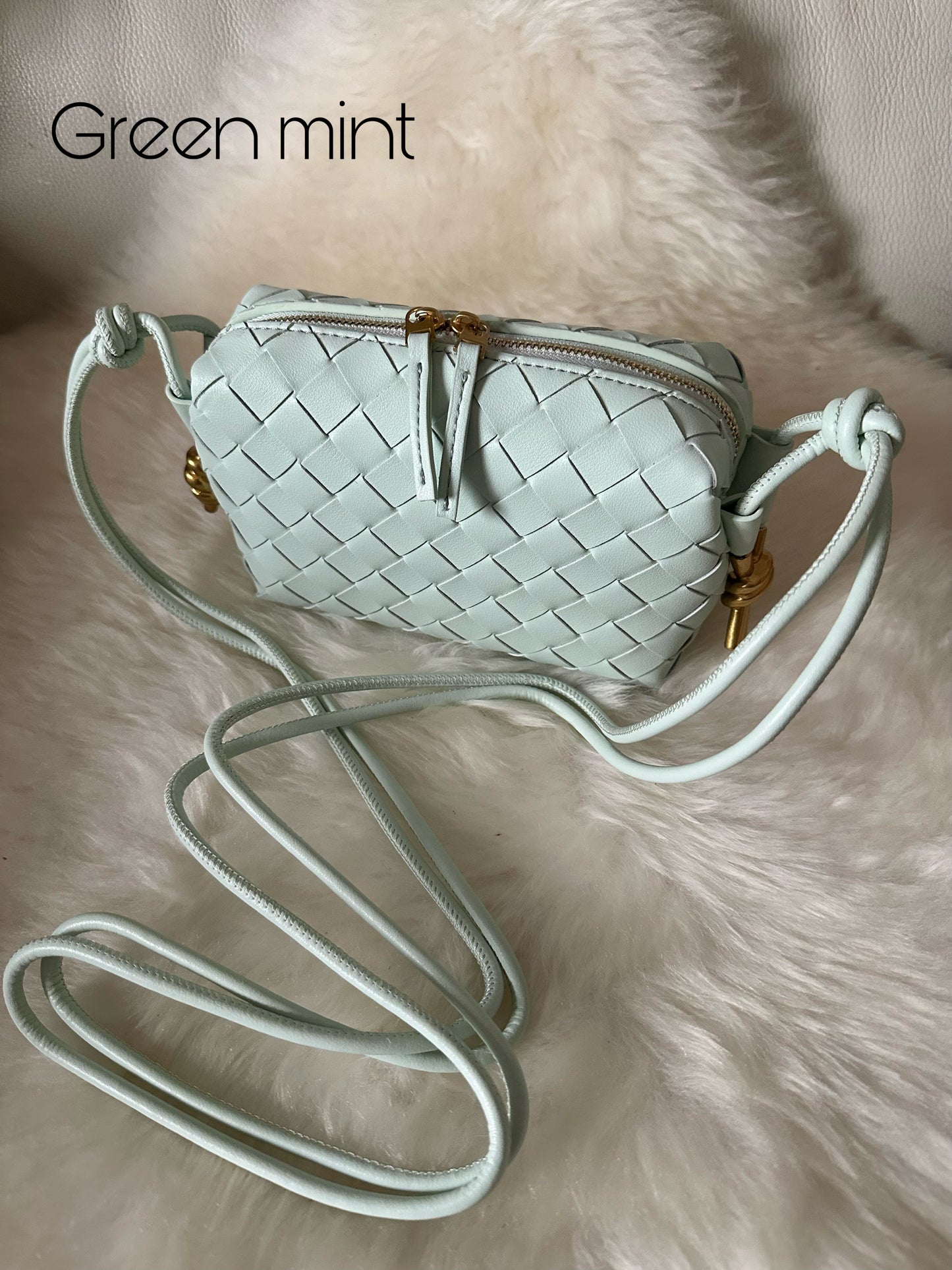 💐CAMERA BAG - Real leather