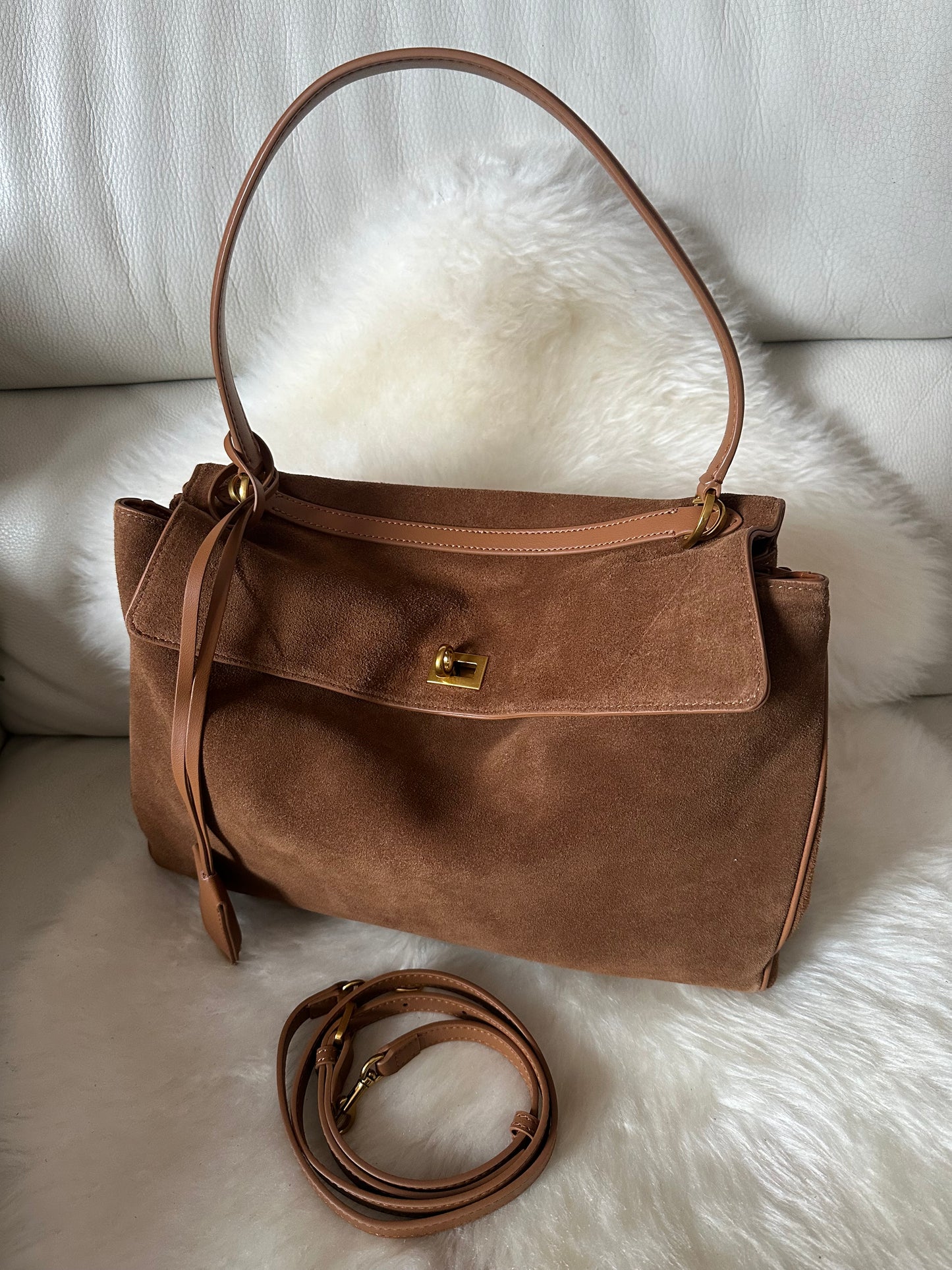 TEXAS BIG SUEDE - tote
