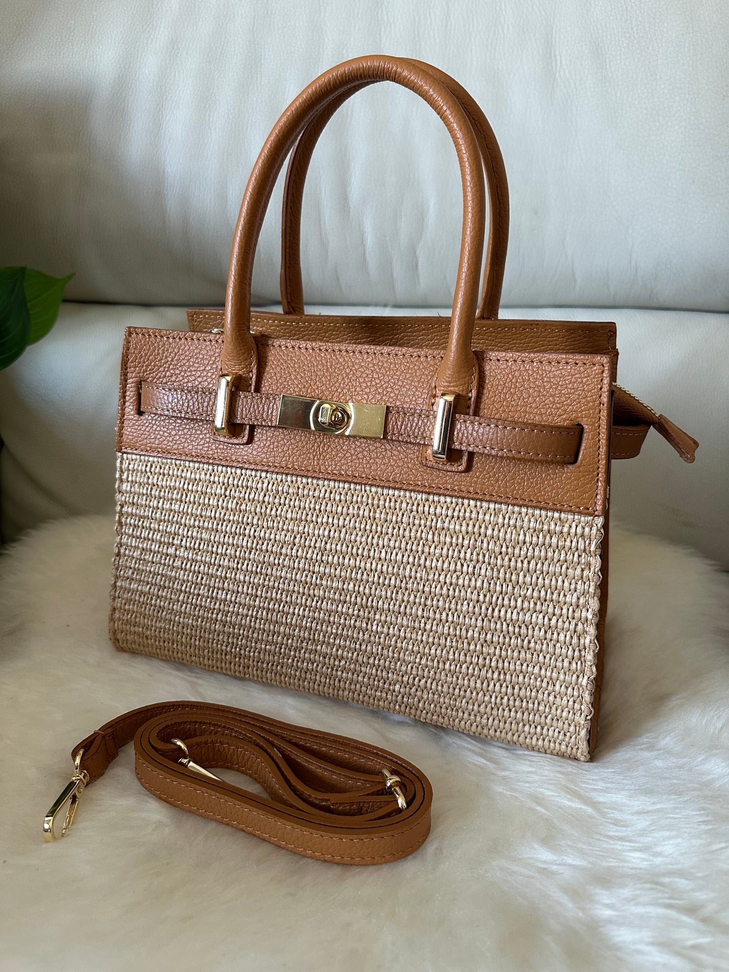 💐DIANA medium- raffia
