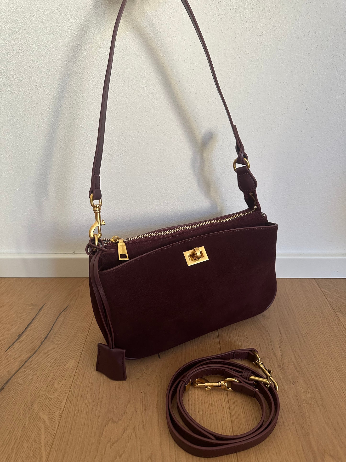 TEXAS pochette- SMALL suede