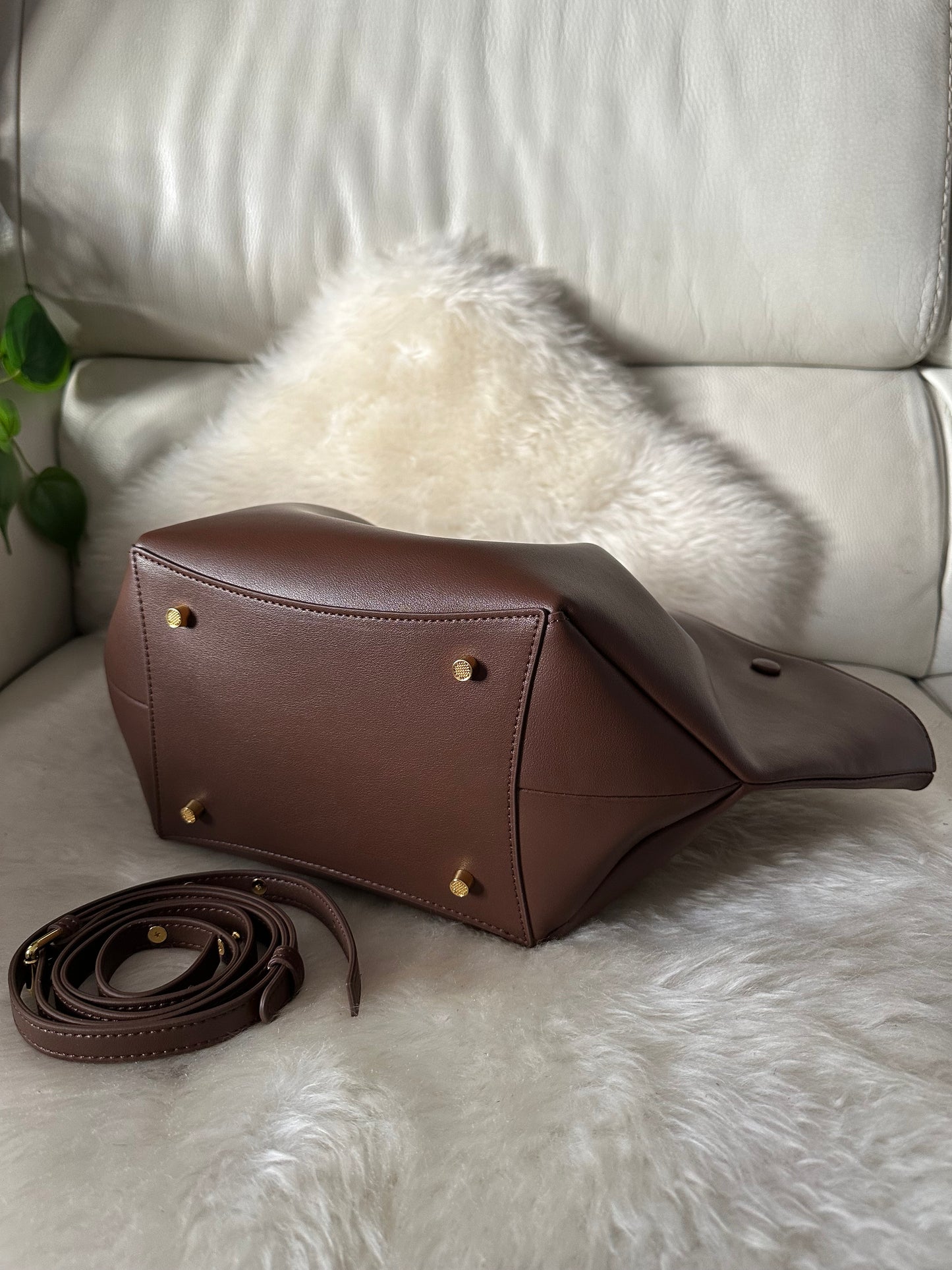 CHRISTIN- Real leather