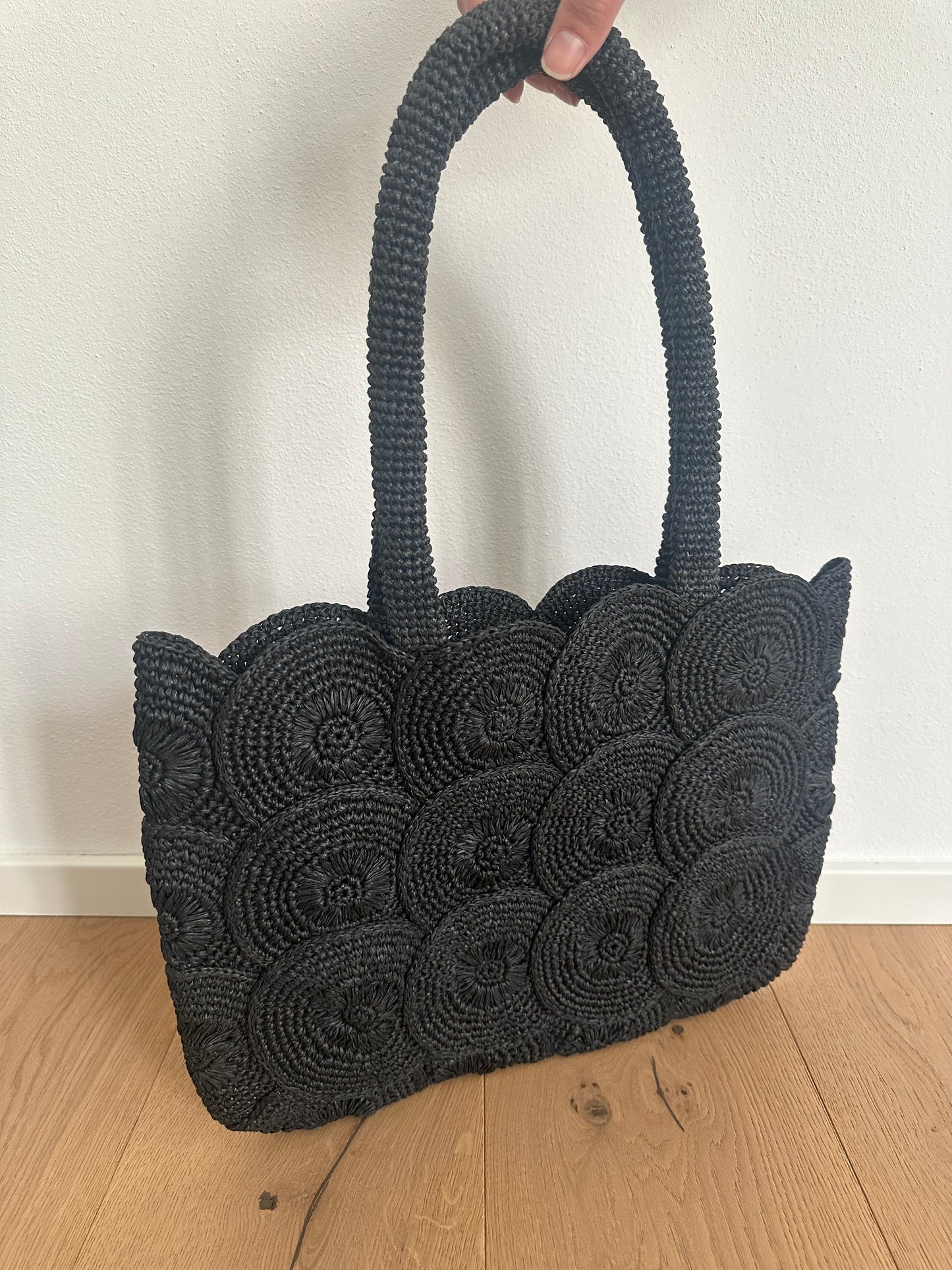 PIXIE - tote artigianale rafia