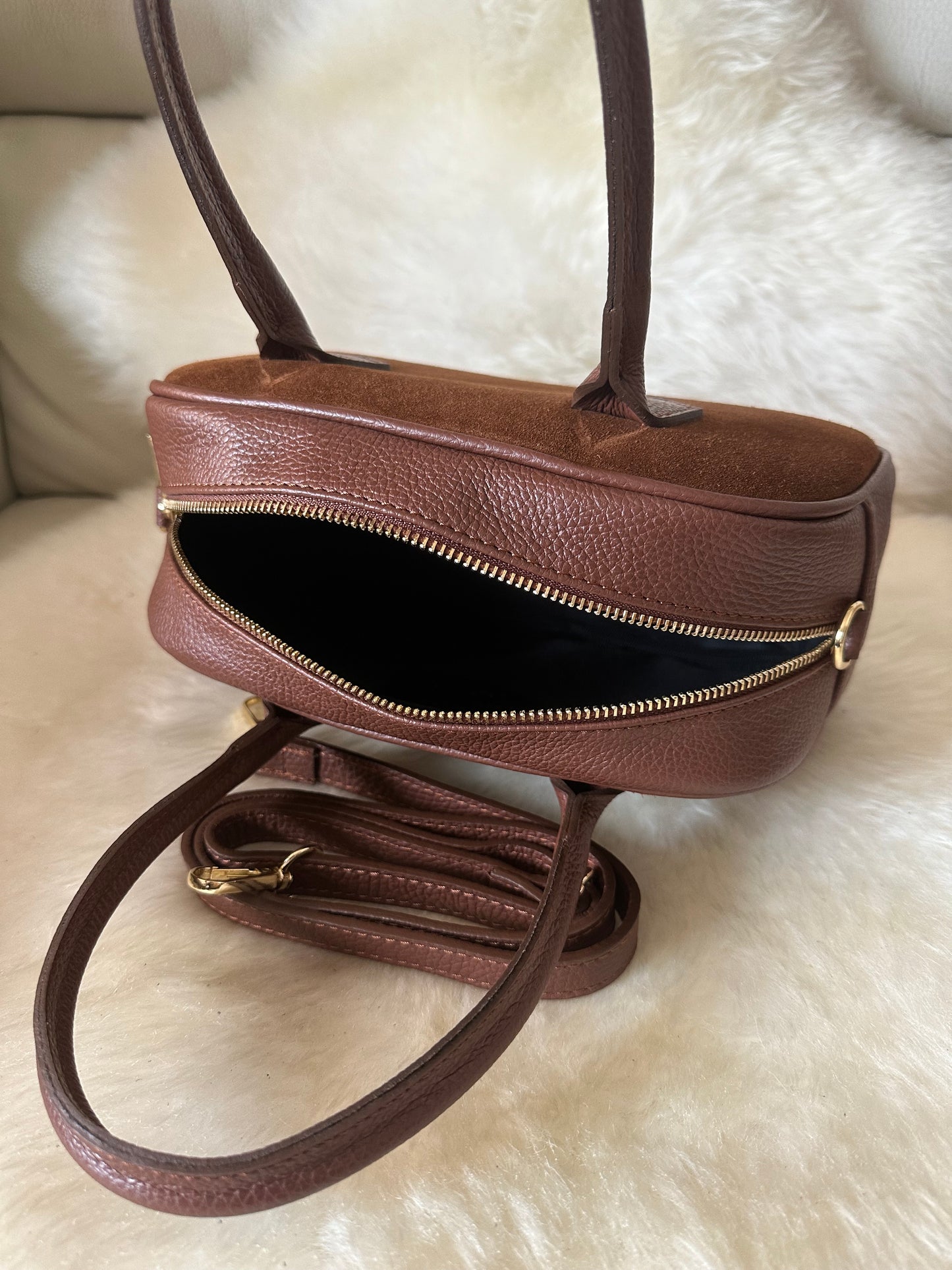 BONNIE - suede trunk