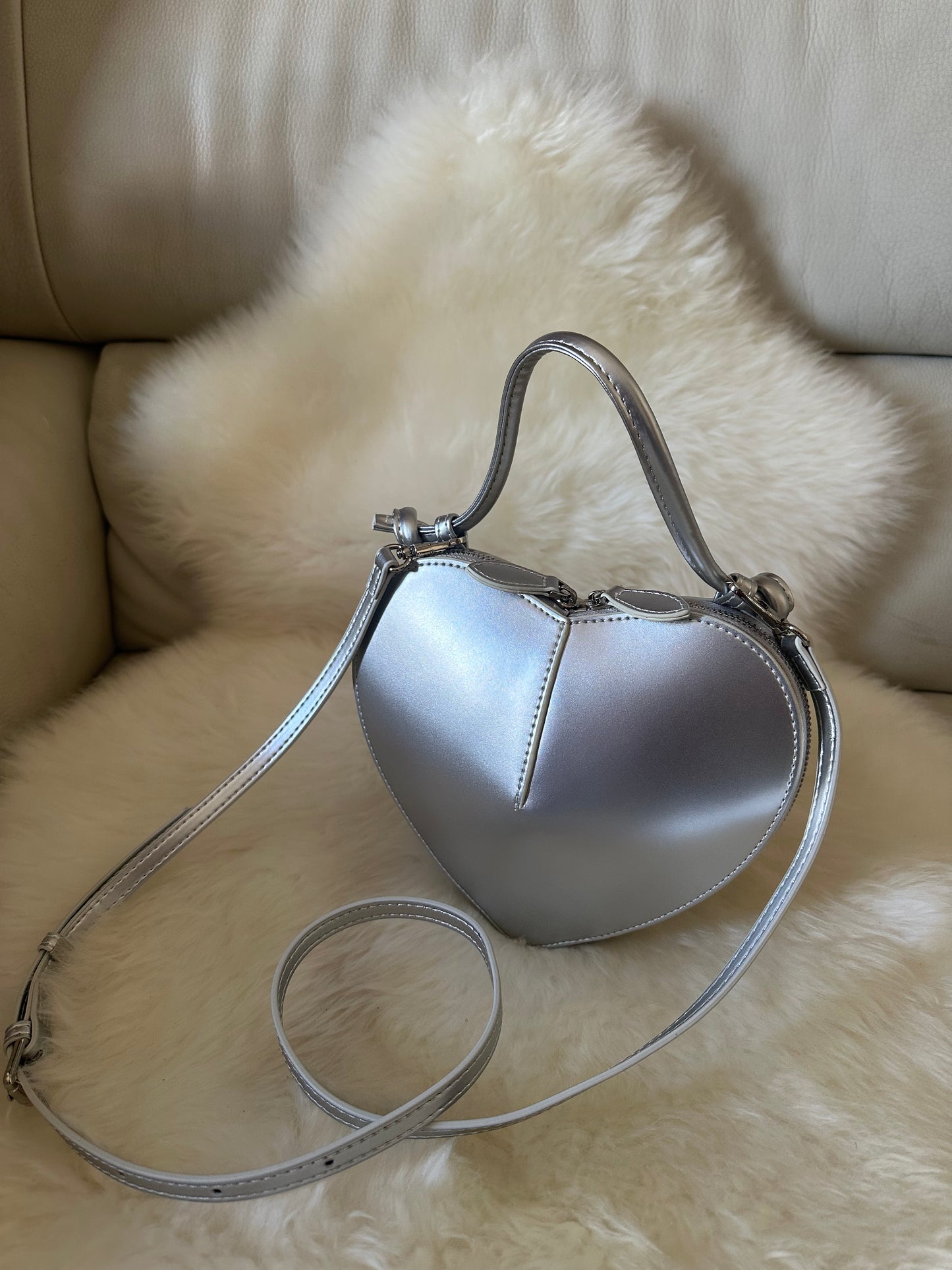 LOVE - real leather handbag