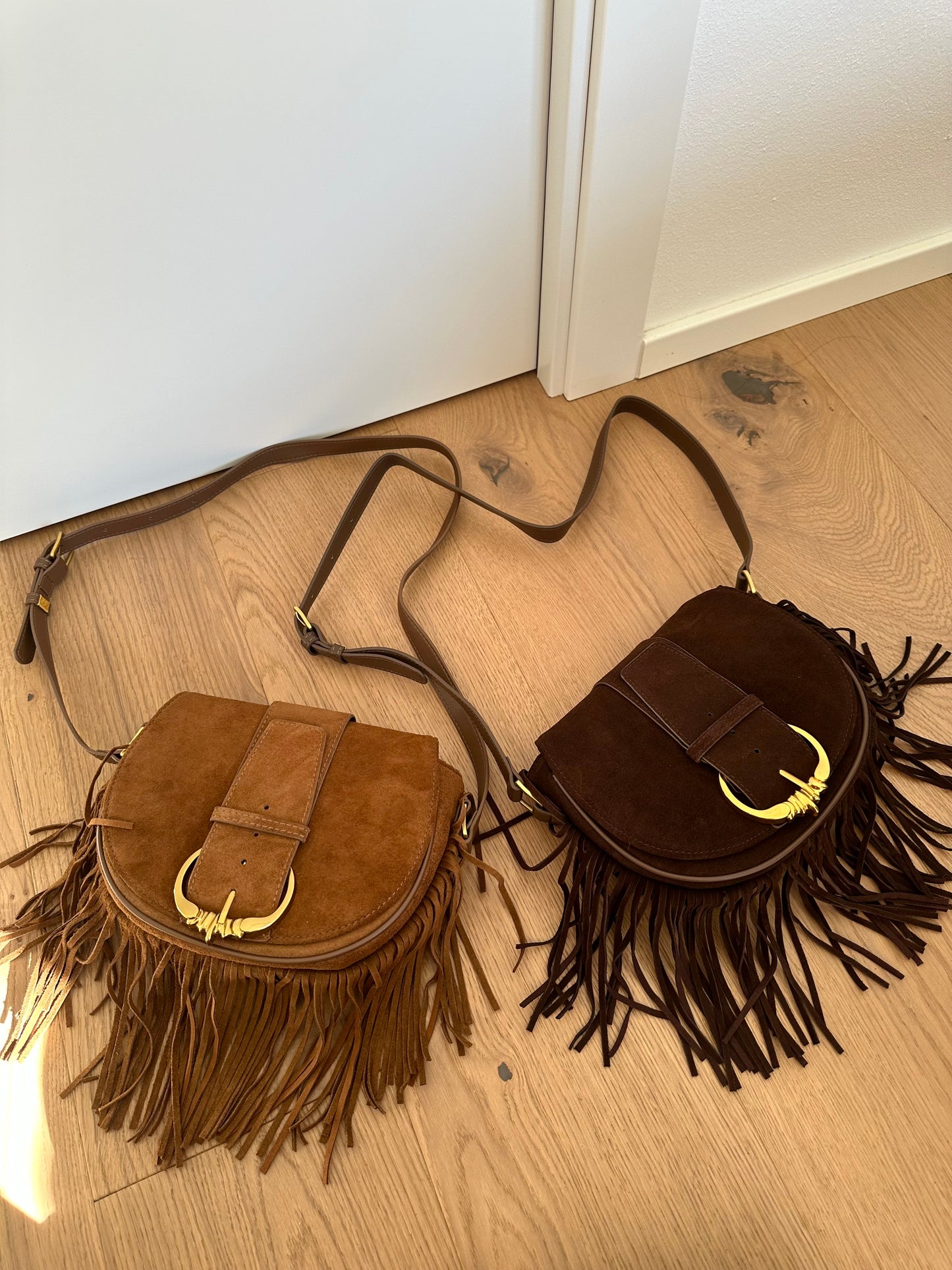 SOLEIL - suede e frange