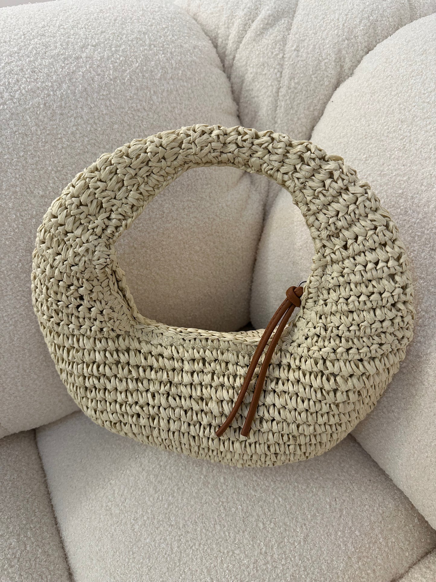 DALILA - raffia hobo