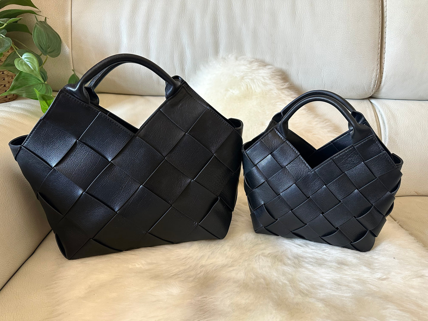 WOVEN small-handbag