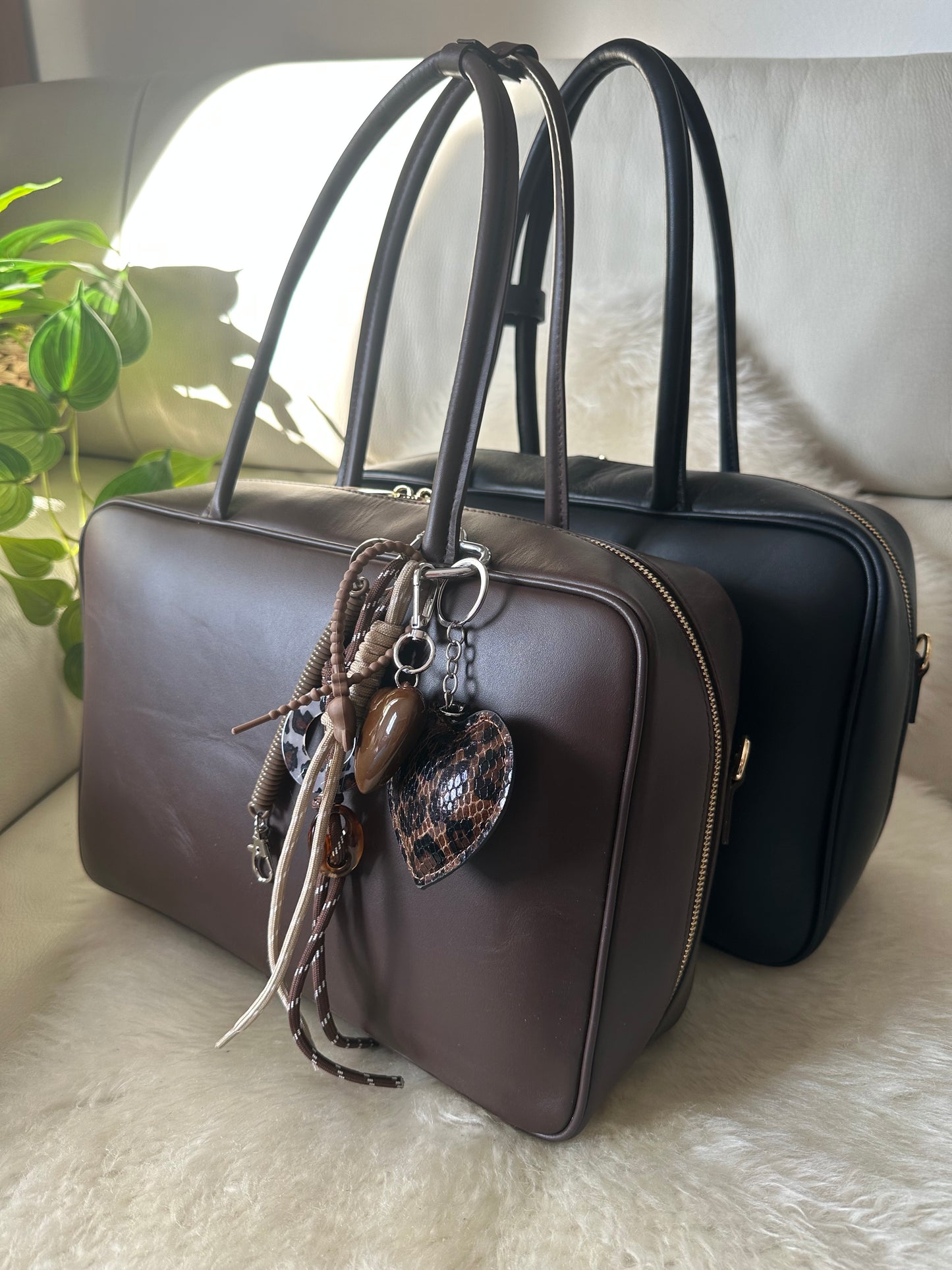 CLARA - Smooth genuine leather