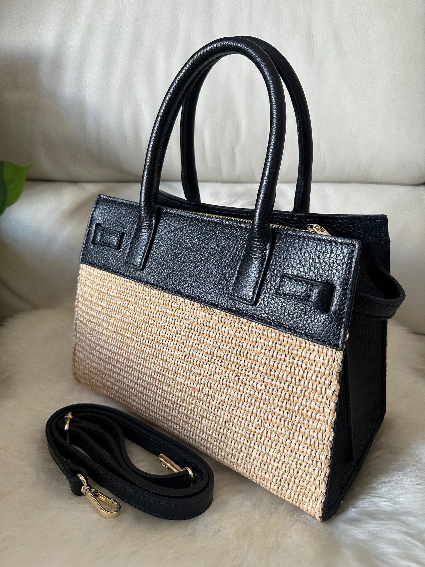 💐DIANA medium- raffia