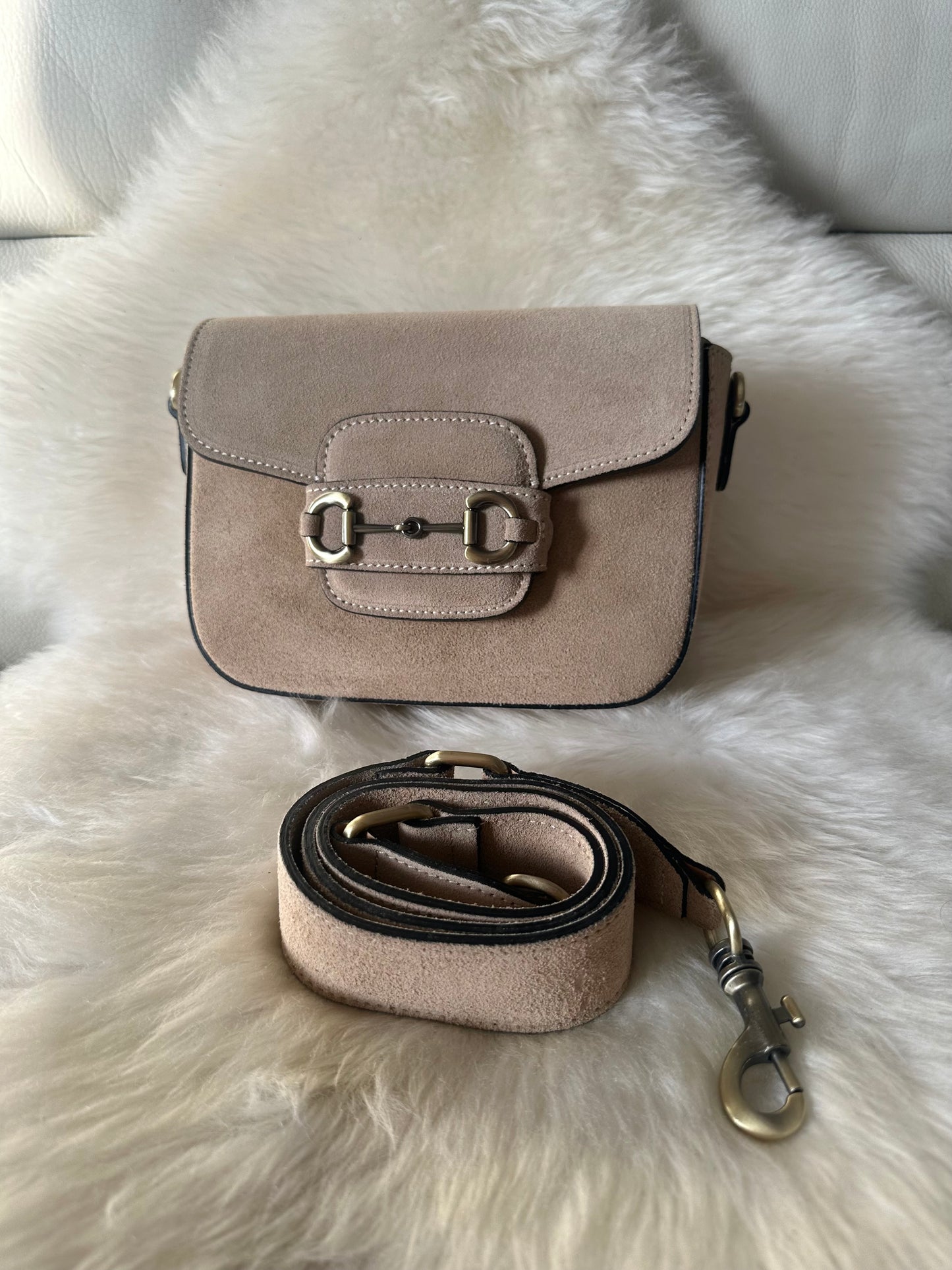 EMILY suede- crossbody