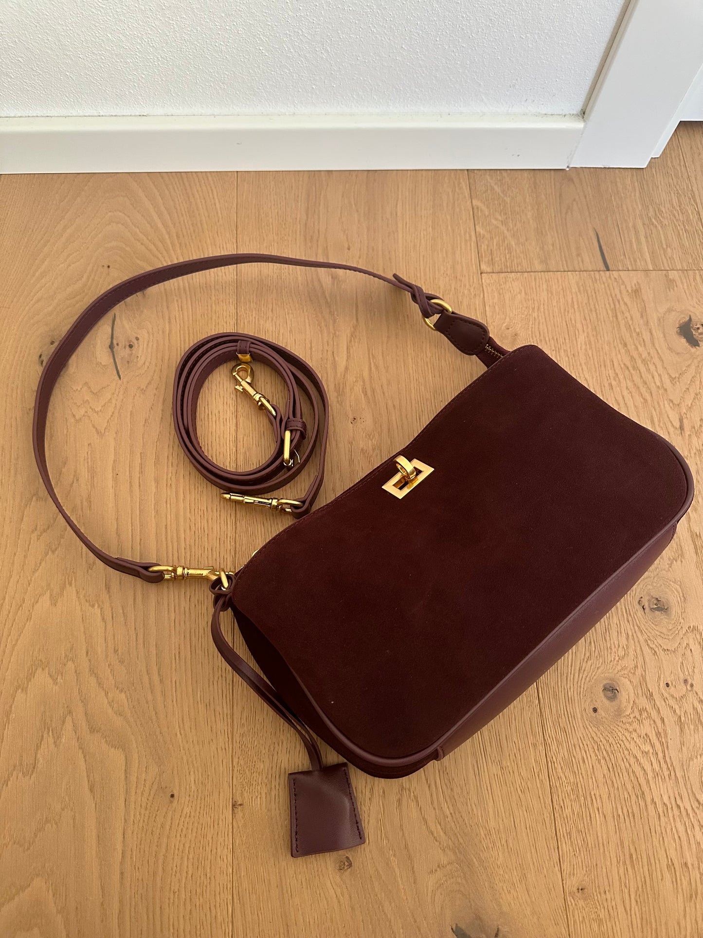 TEXAS pochette- SMALL suede