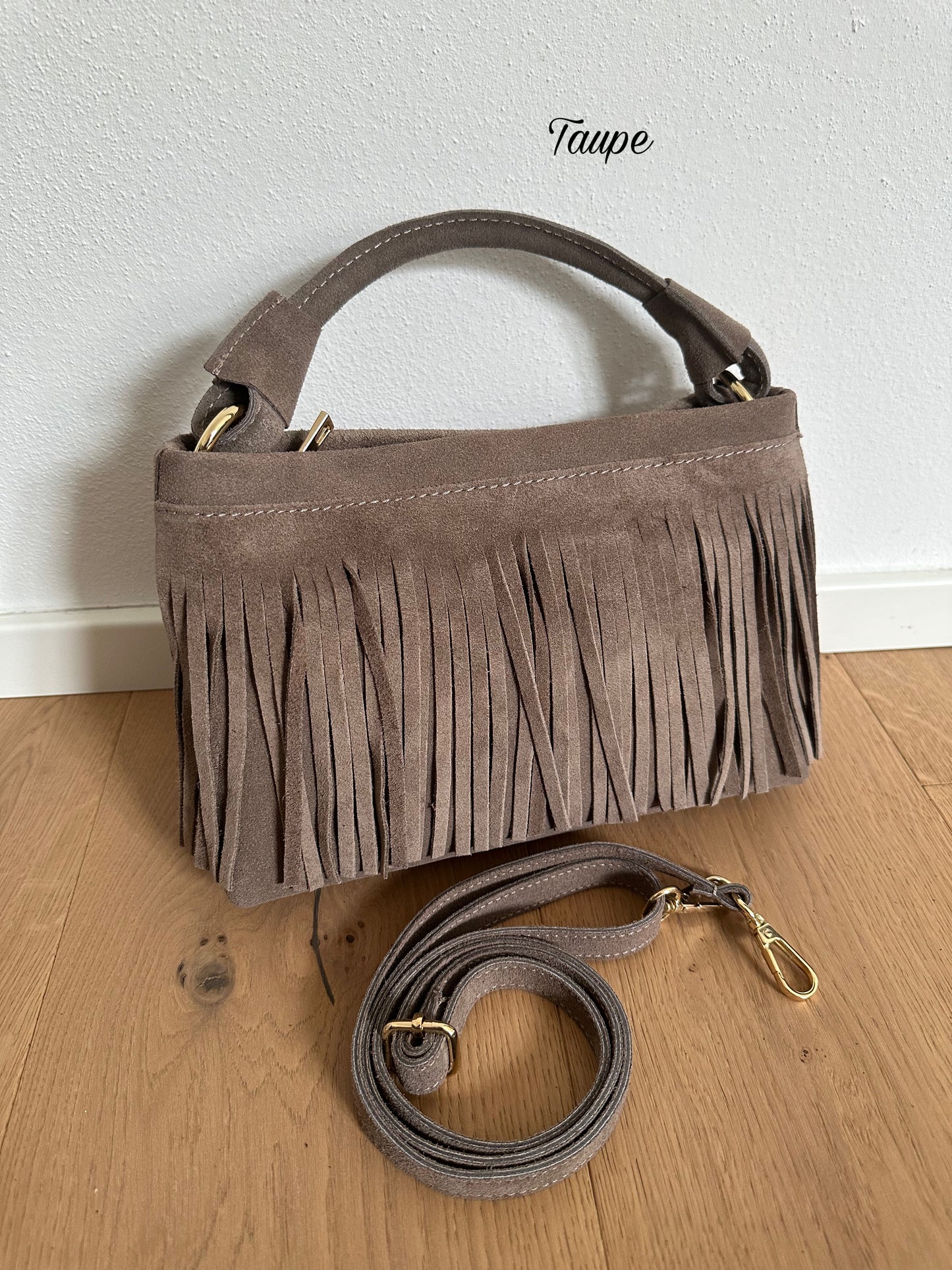MAJE - frange suede