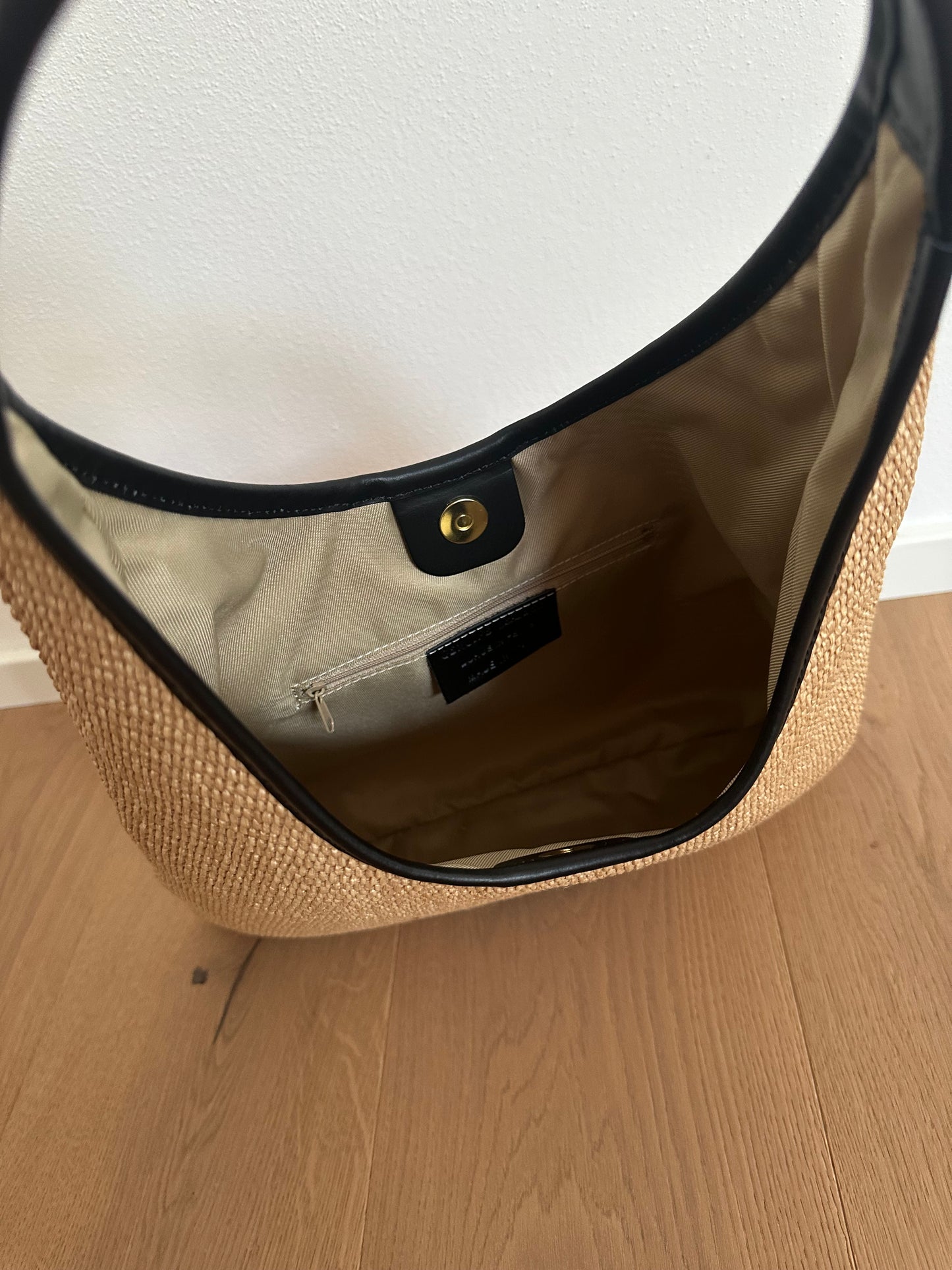 MIREA Classic- rafia hobo bag