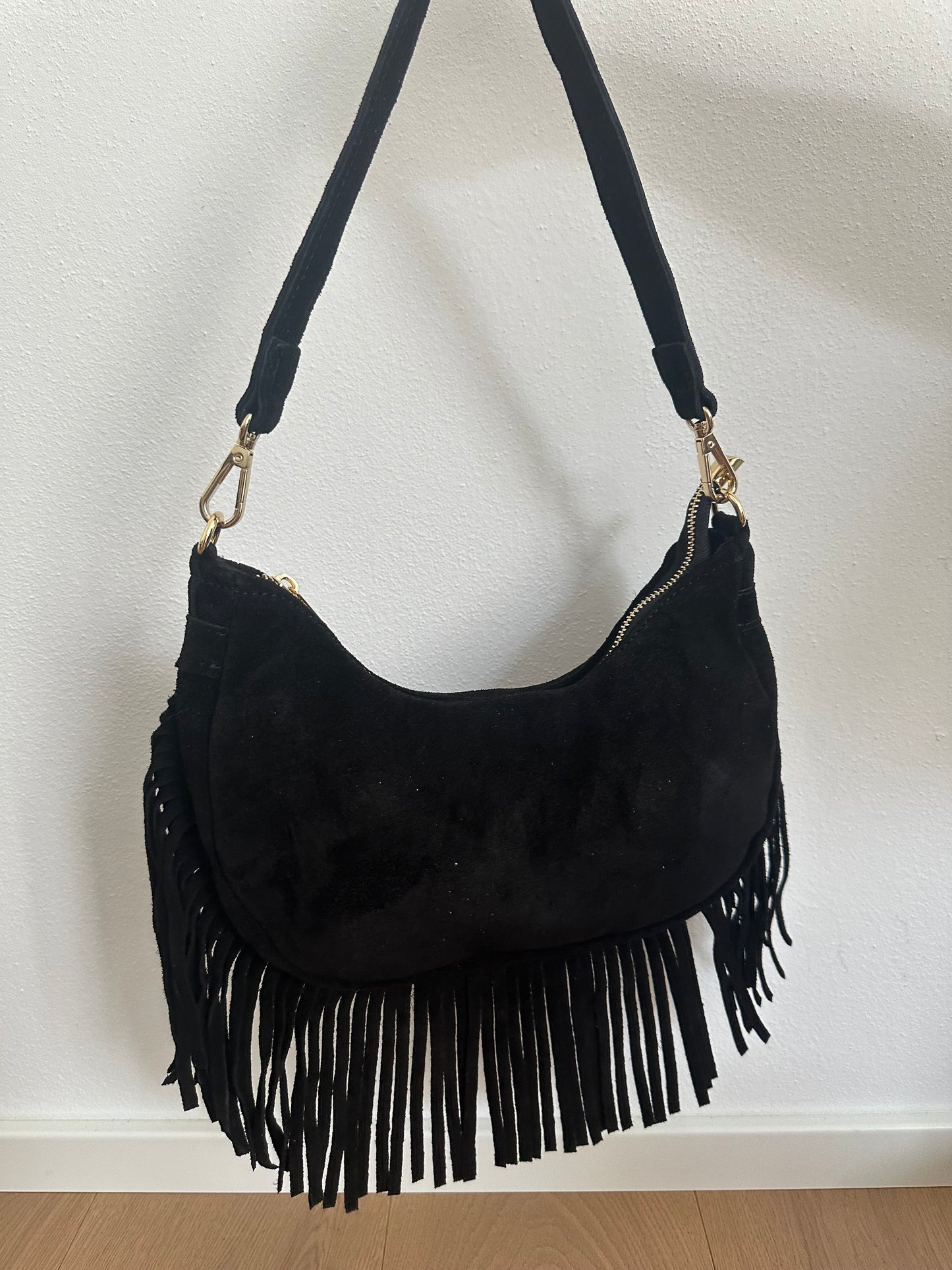 NINFEA - suede frange