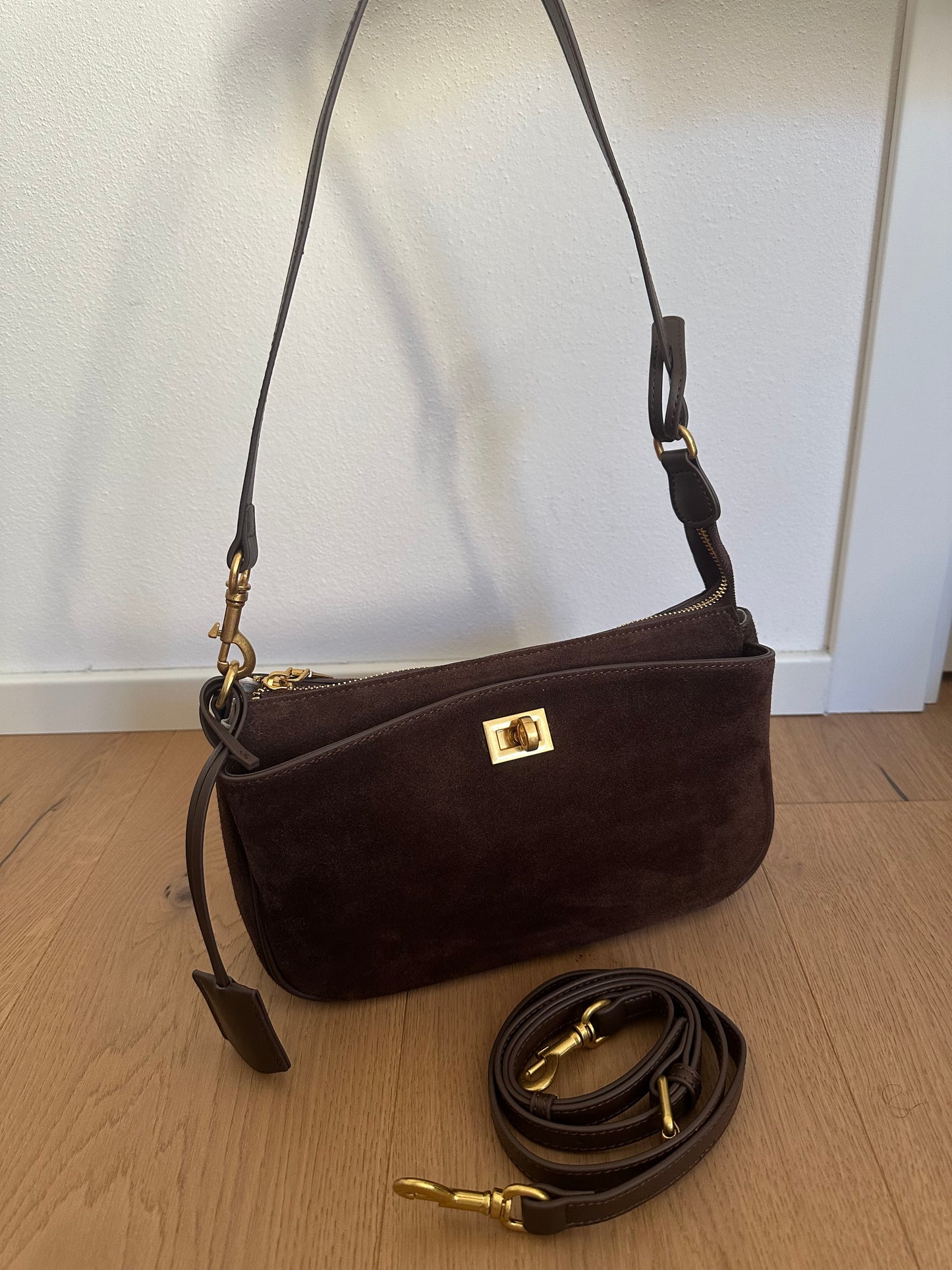 TEXAS pochette- SMALL suede