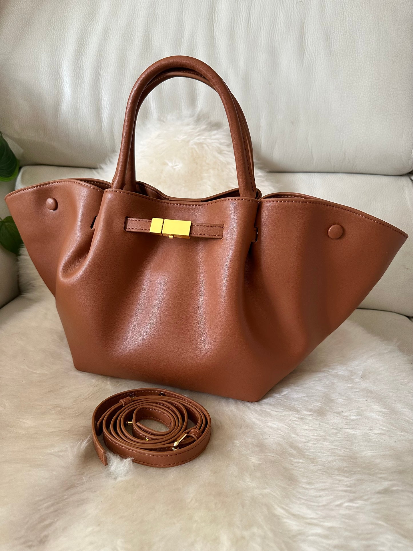 CHRISTIN- Real leather