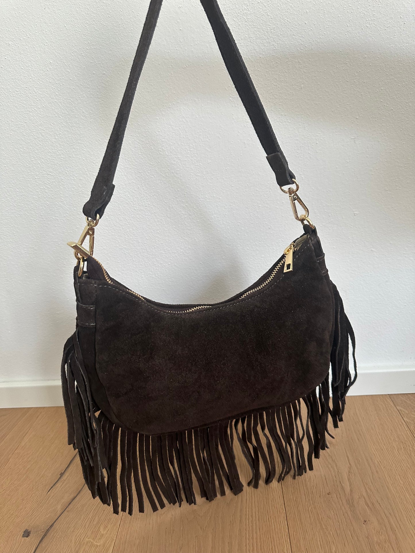 NINFEA - suede frange