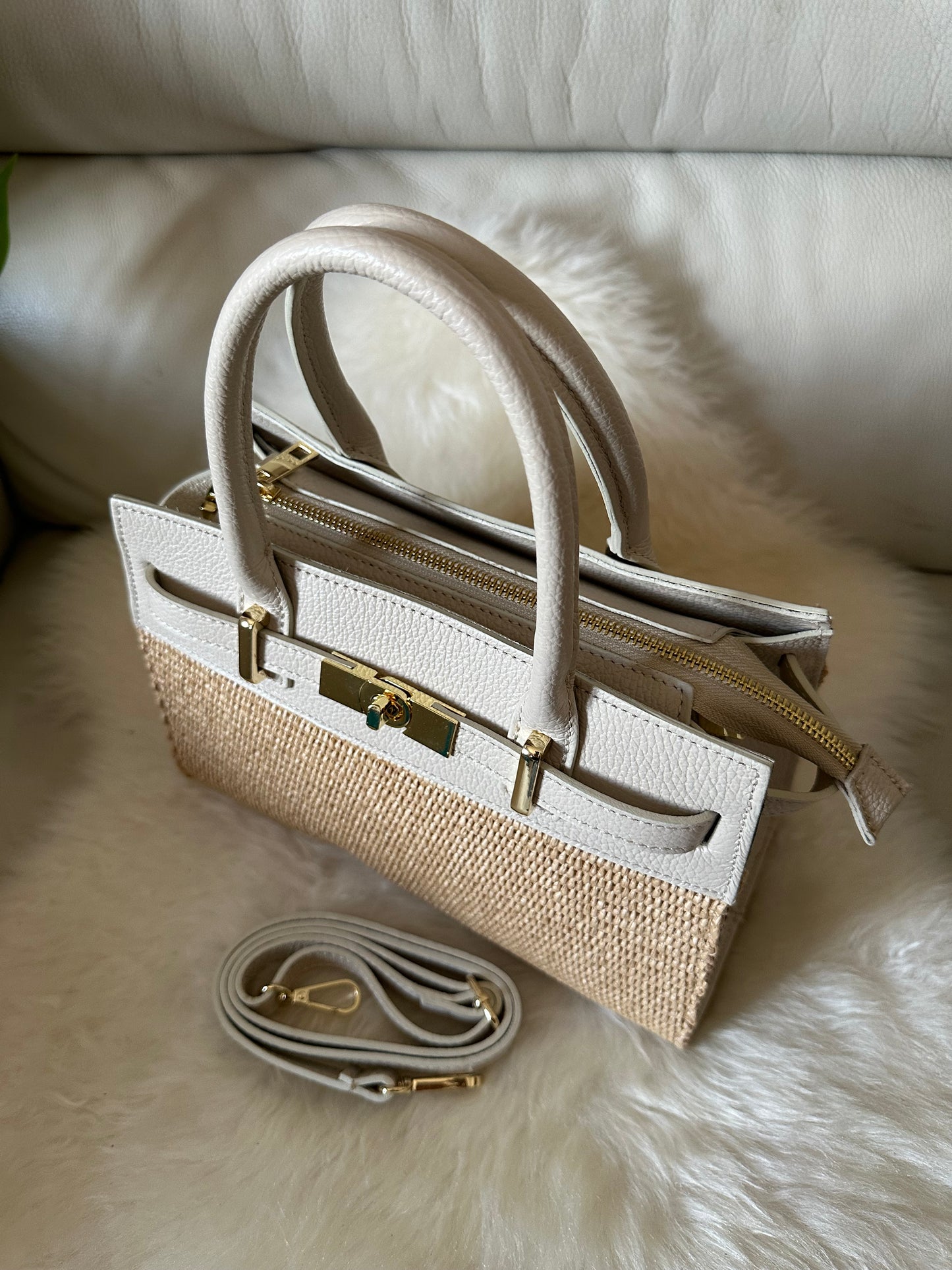 💐DIANA medium- raffia