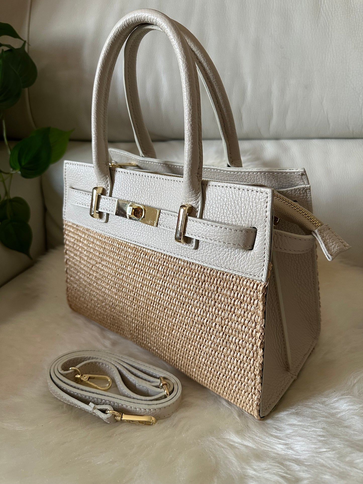 💐DIANA medium- raffia