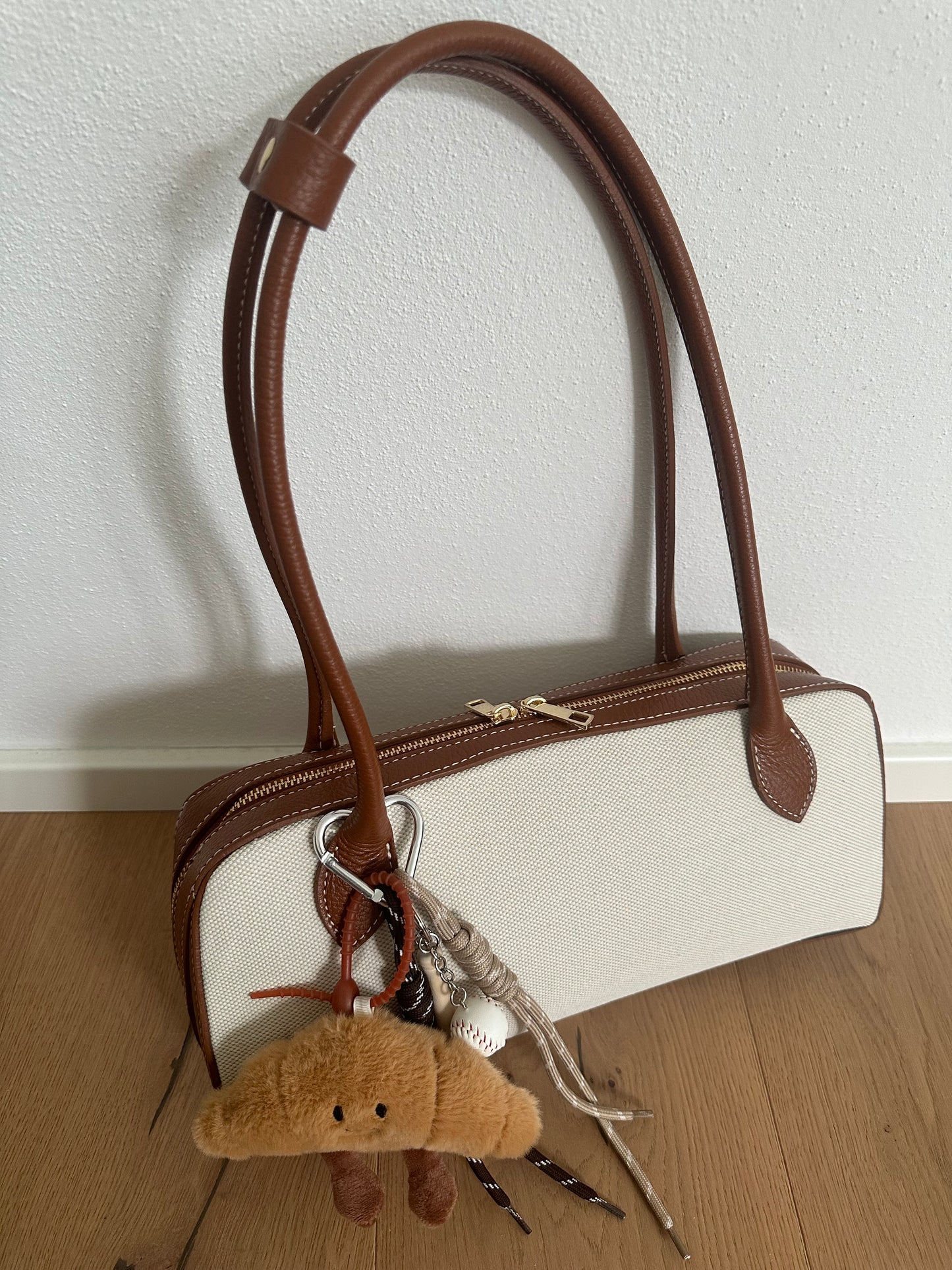 TAMARA - leather and canvas