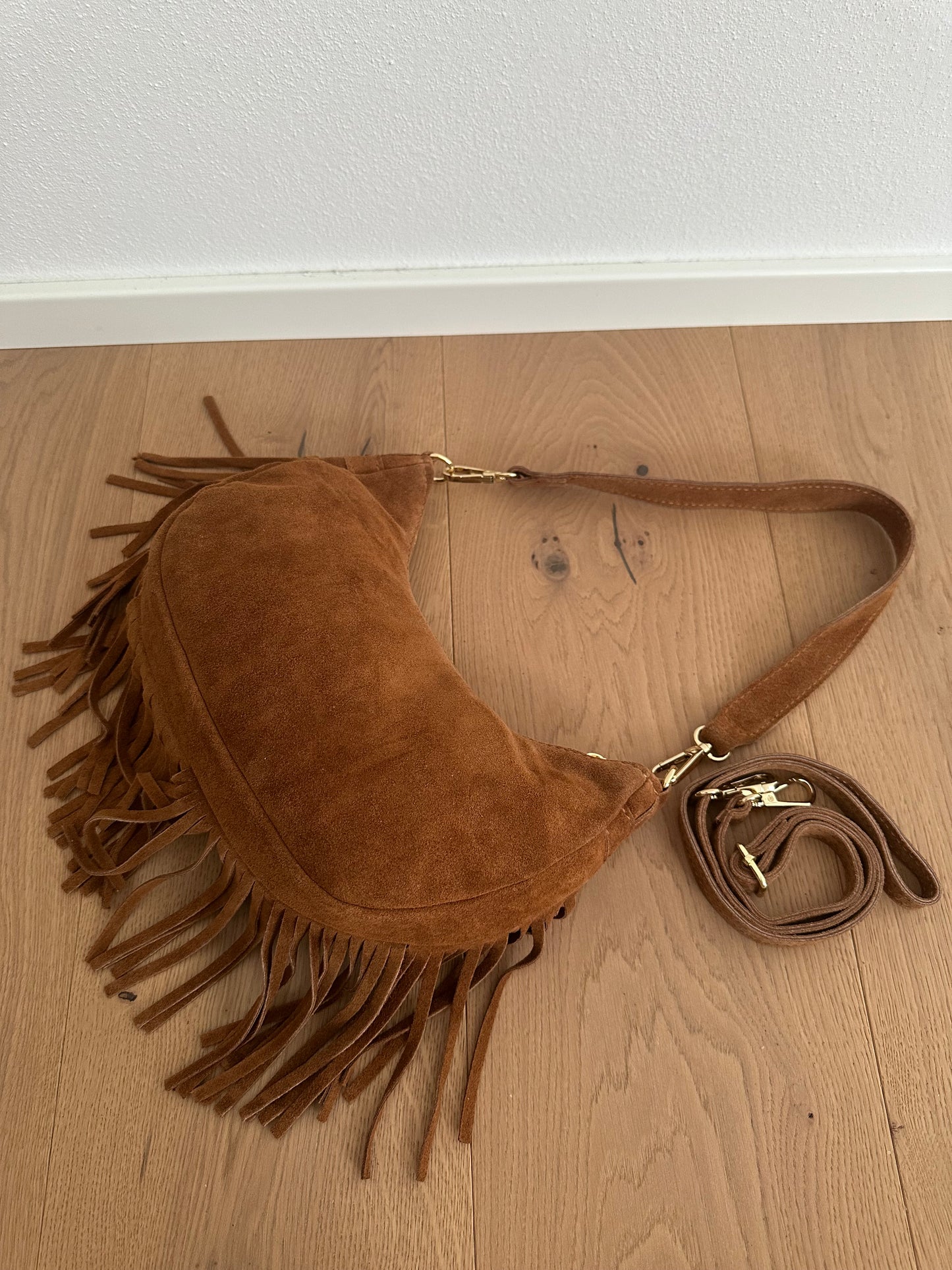NINFEA - suede frange