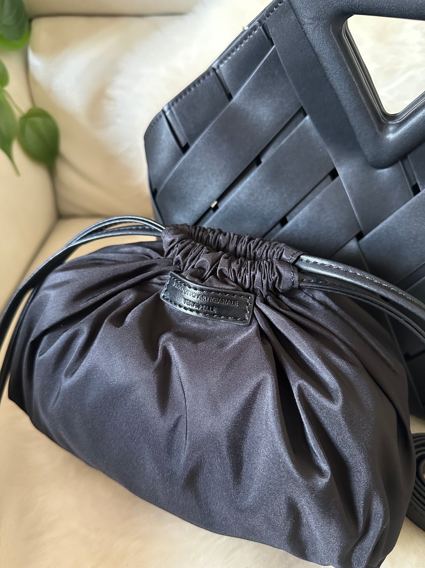 KATE- Real woven leather