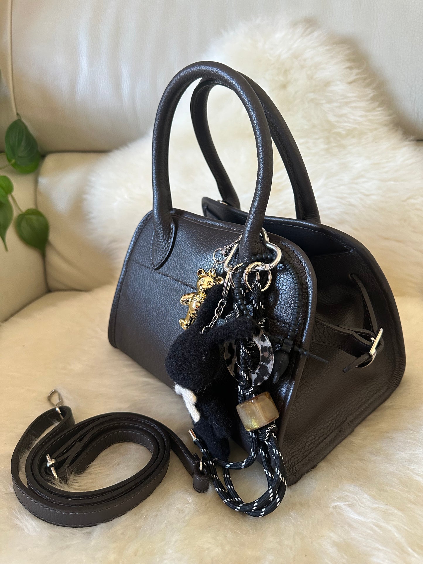 MEGAN small- real leather