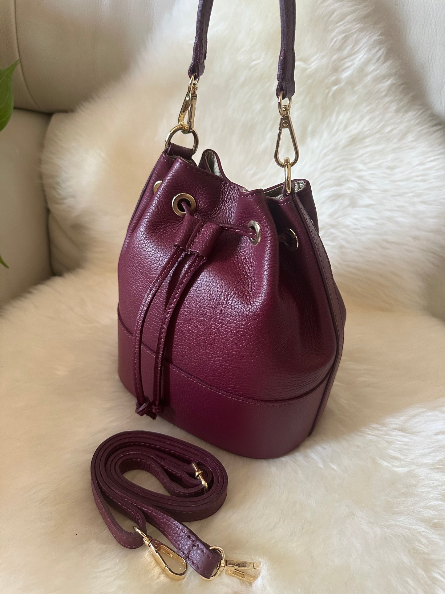 SECCHIELLO CLASSIC- vera pelle