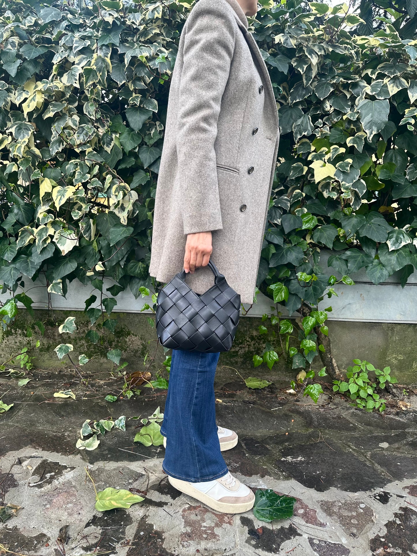 WOVEN small-handbag