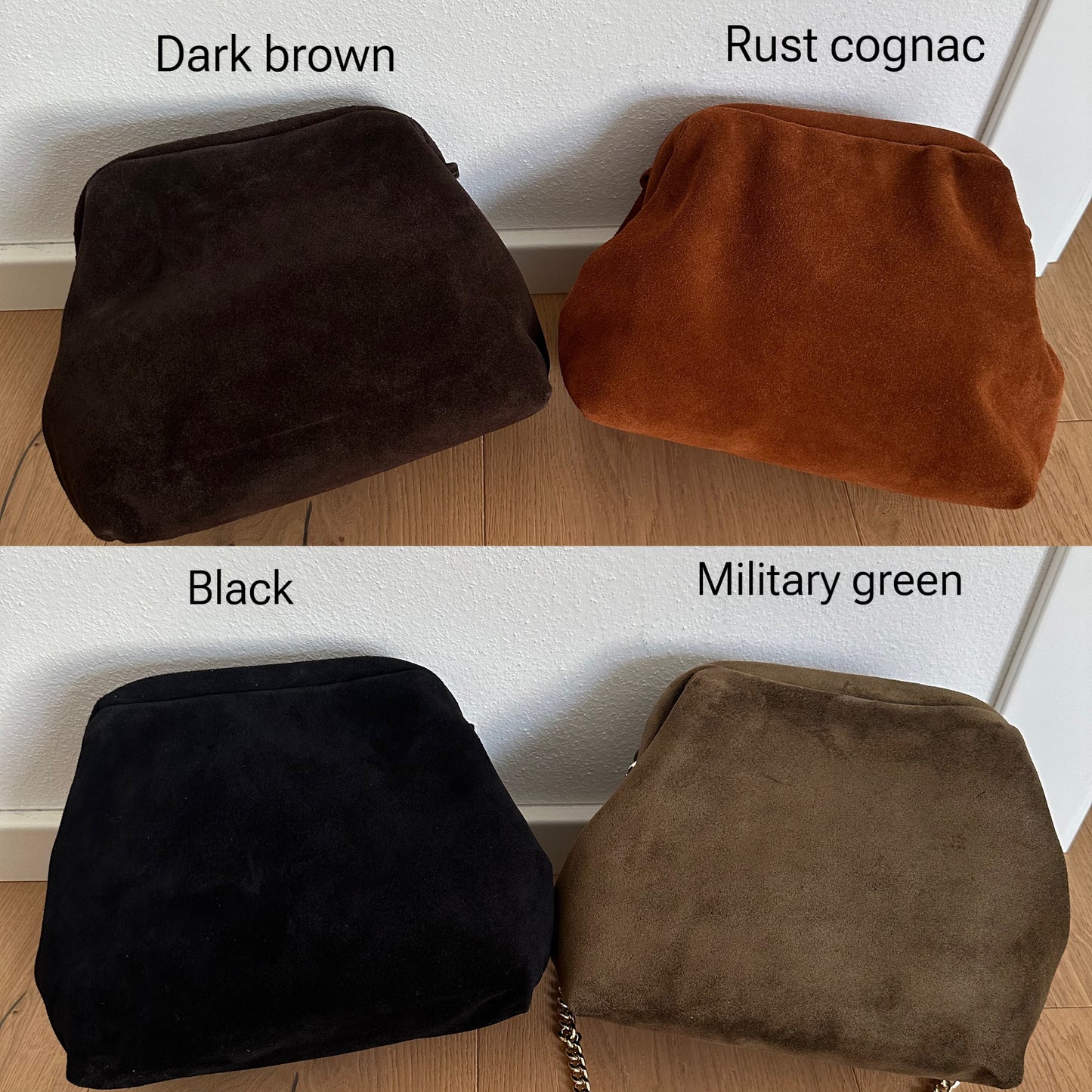ALOAH suede - maxi pochette