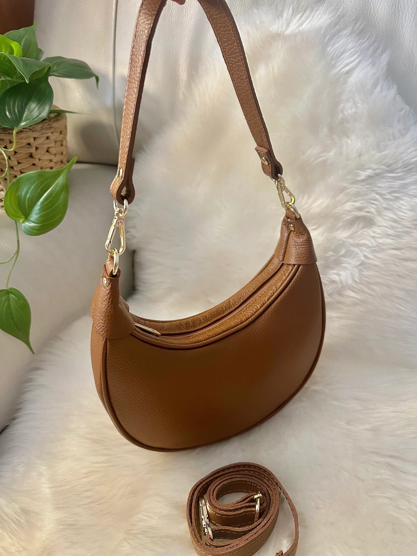 LUNA- real leather