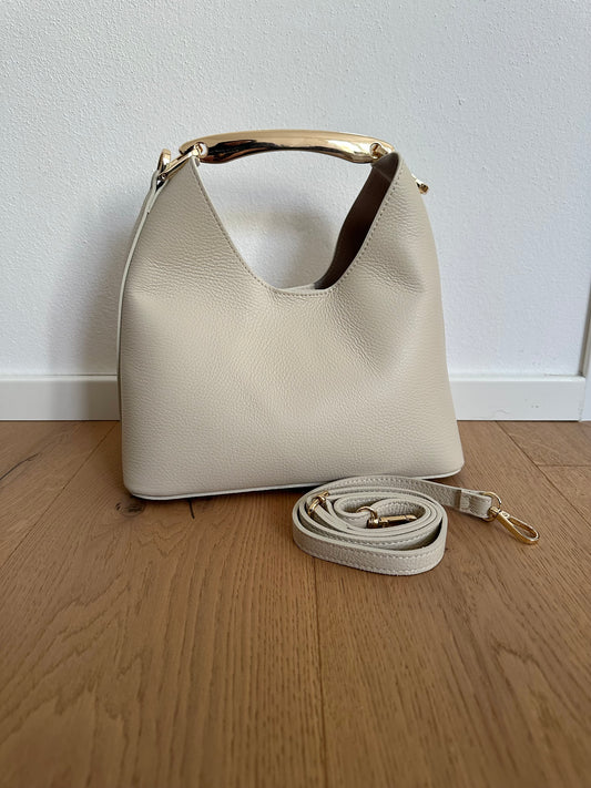 ALEX- borsa a mano, vera pelle