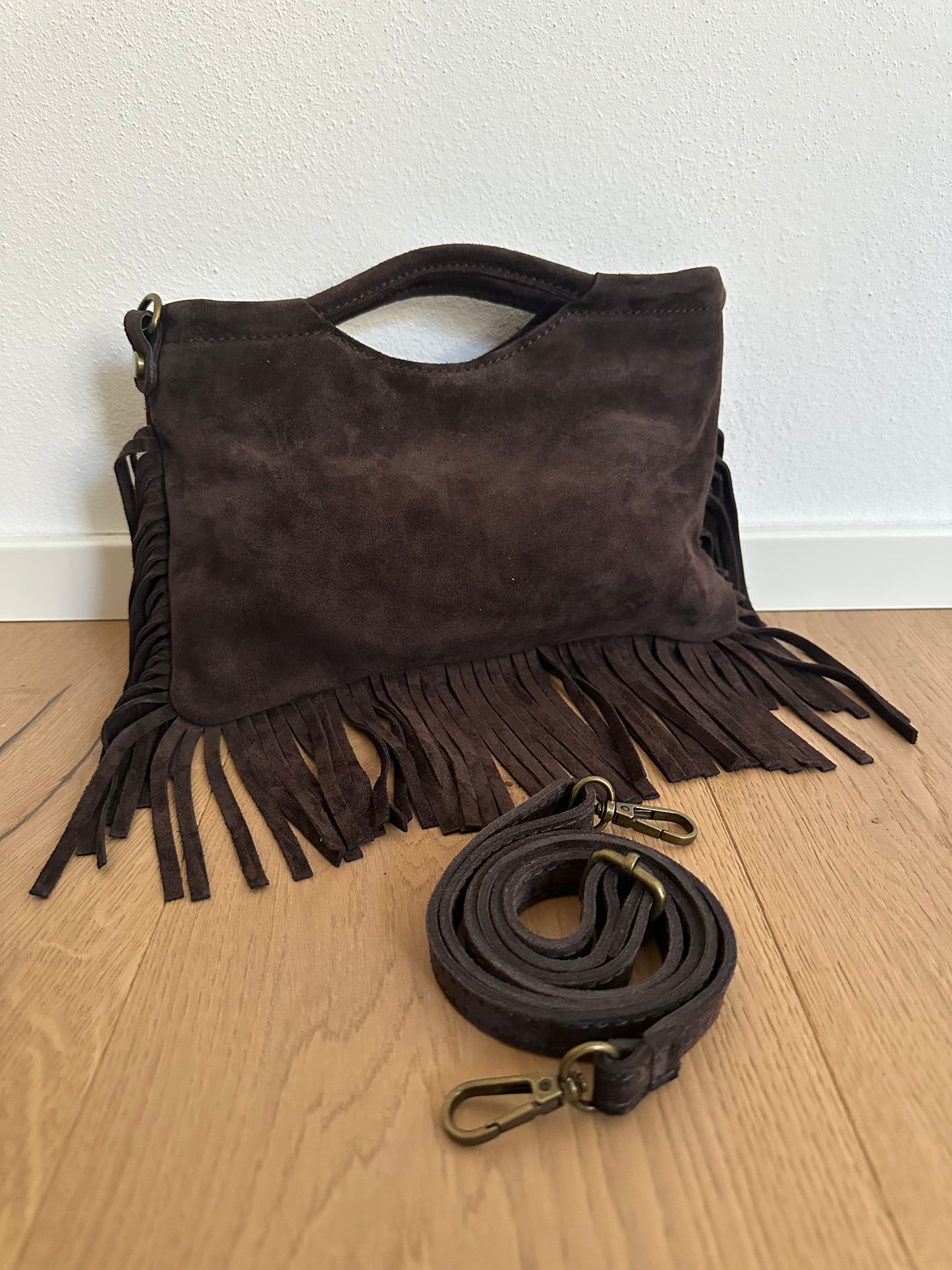 CLEO - suede e frange