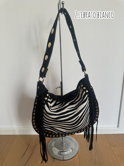 DAXY- medium/ borsa a spalla “cavallino”