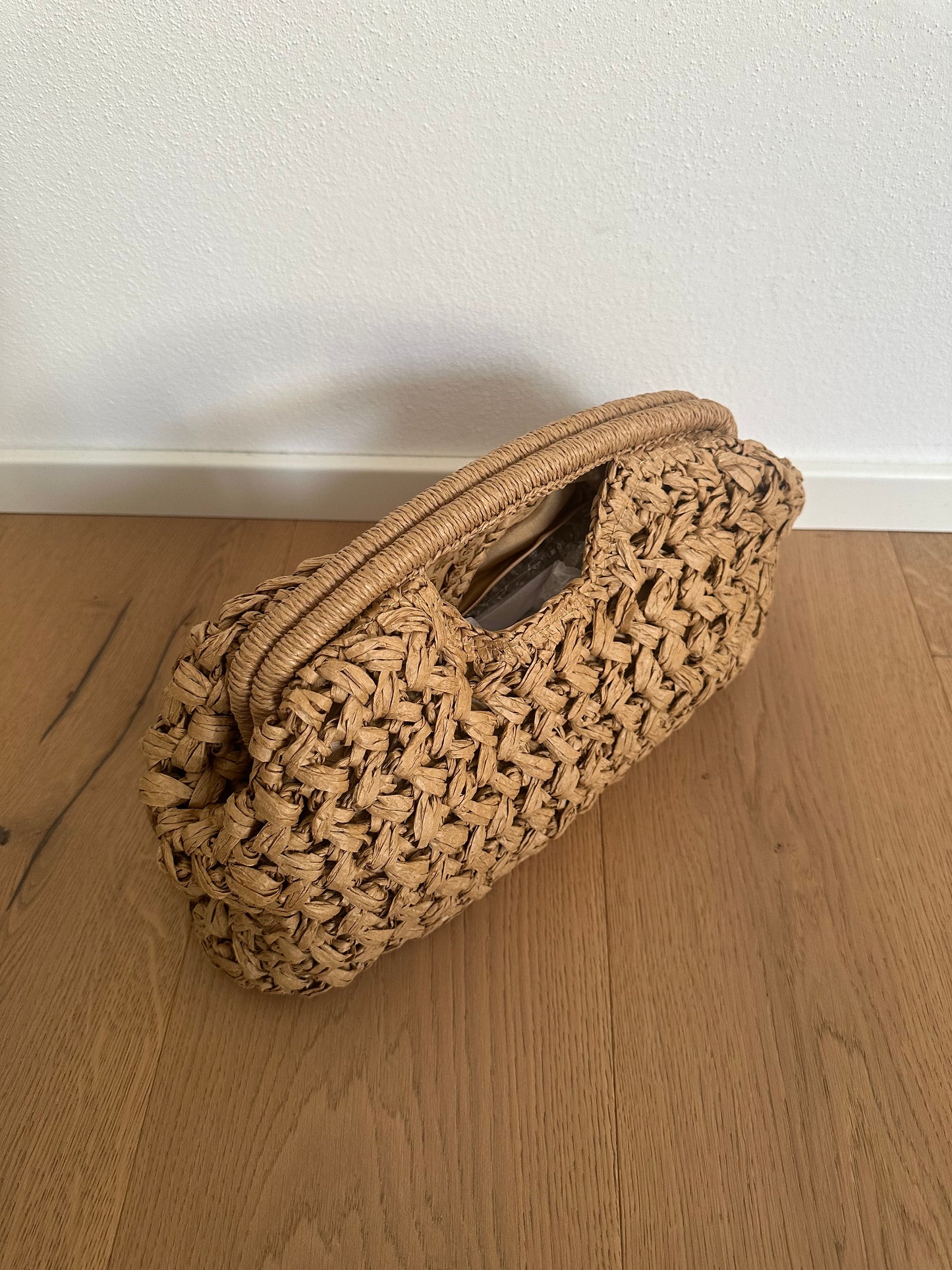 GISELLE - Pochette in Rafia